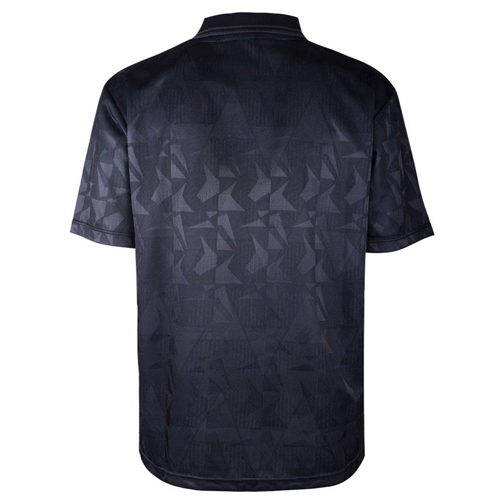 Black/Black - Score Draw - Manchester City Retro Away Shirt 90 Mens - 2