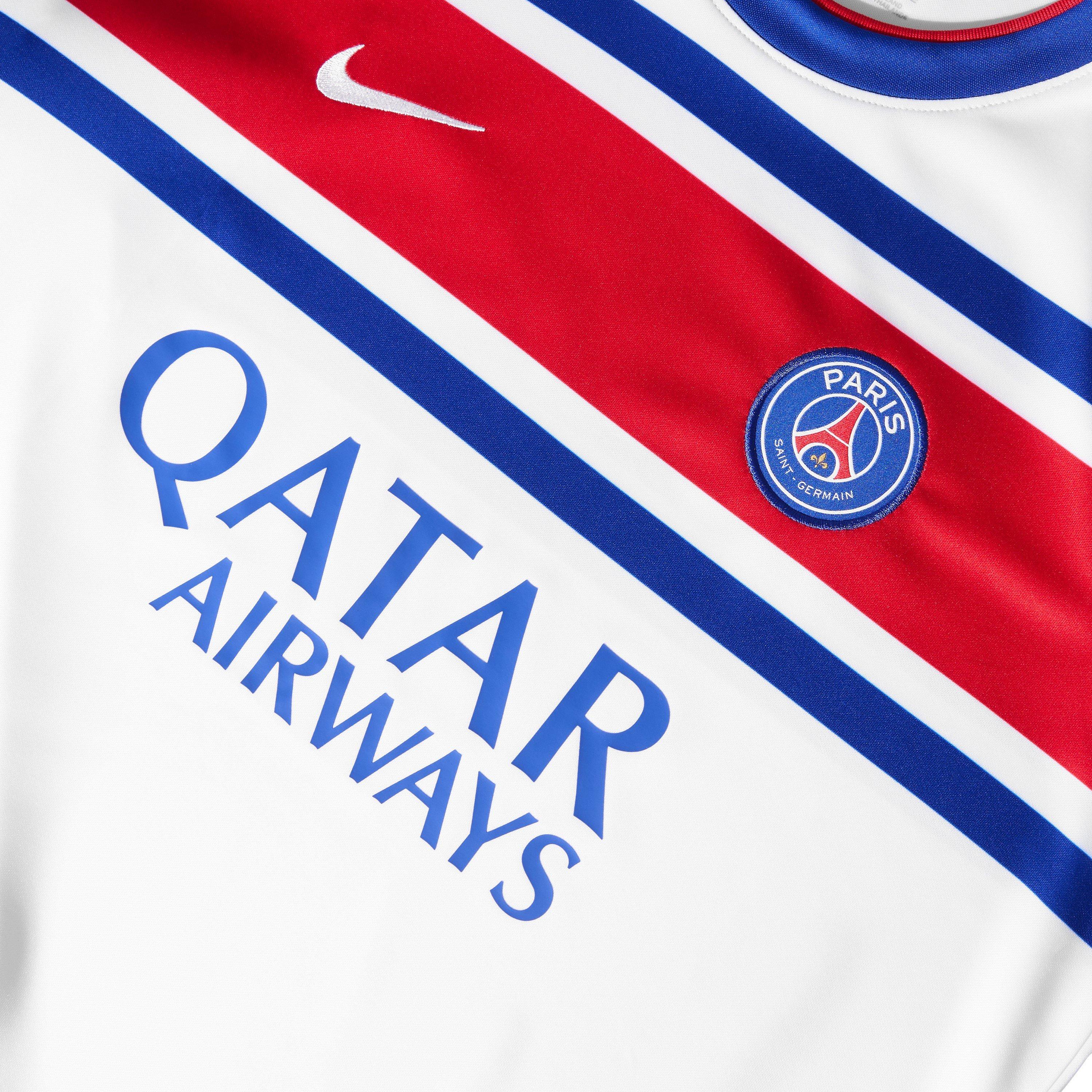 White/Blue - Nike - PSG Pre Match Shirt 2026/27 Mens - 3