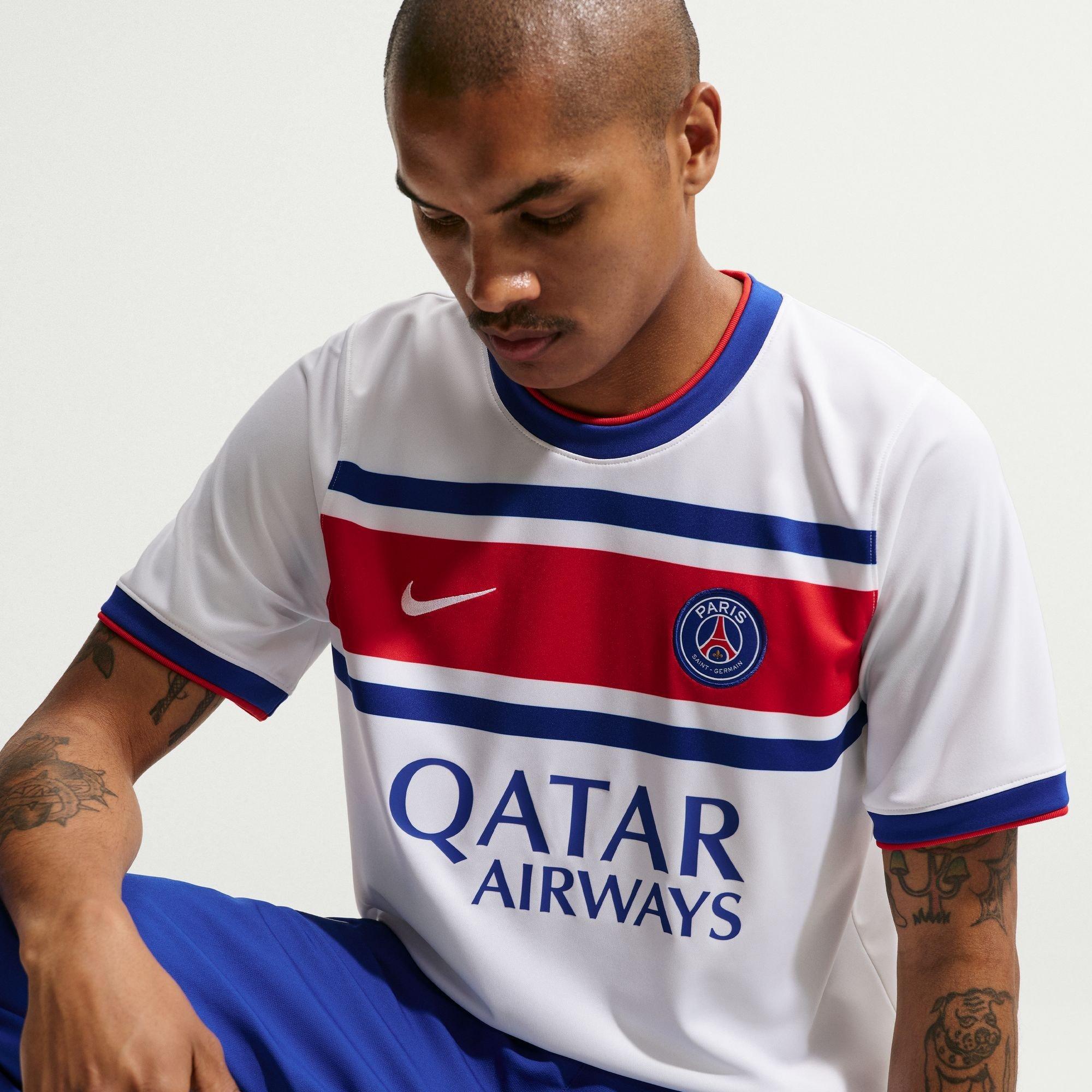 White/Blue - Nike - PSG Pre Match Shirt 2026/27 Mens - 6