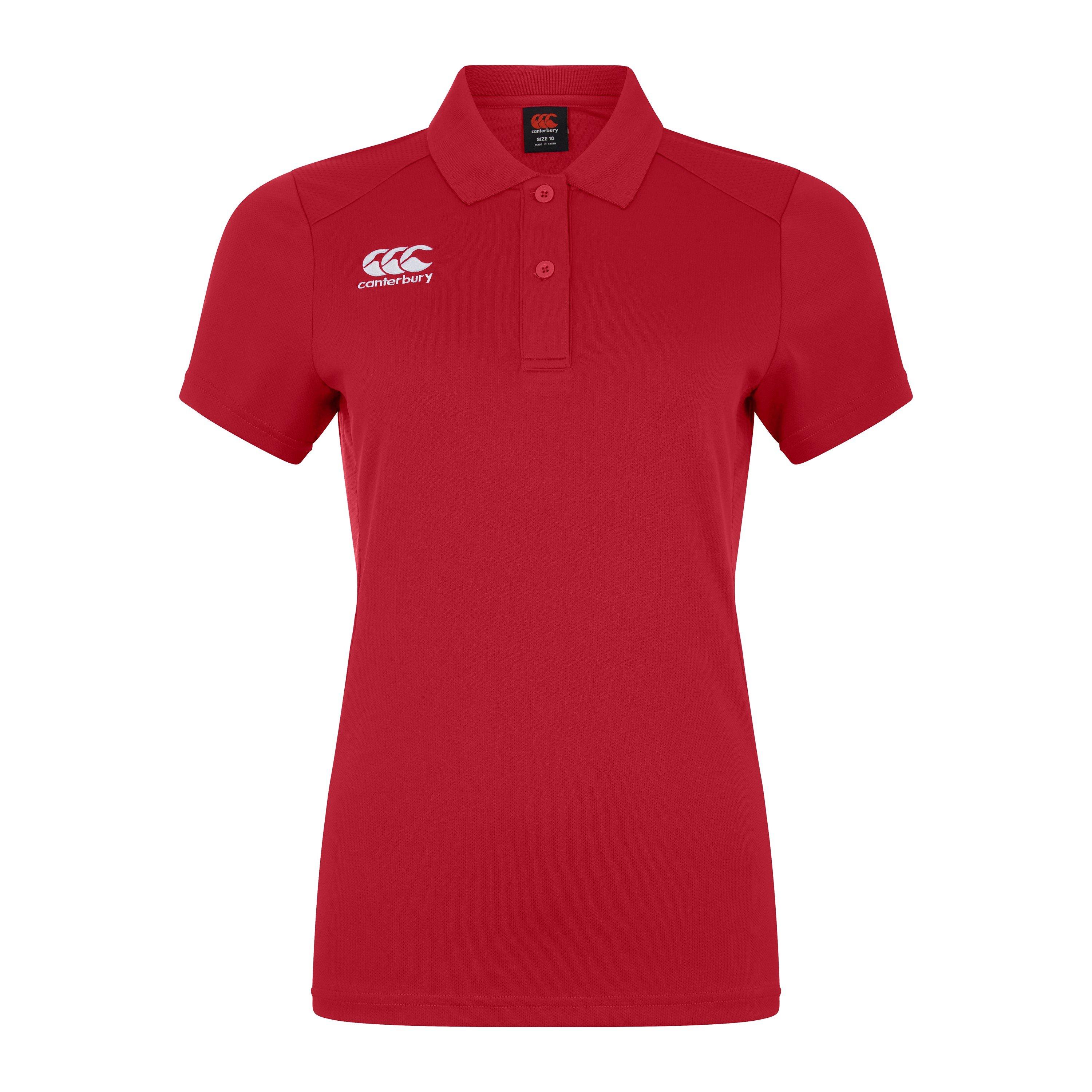 Canterbury Boys Club Dry Short-Sleeve Performance T-Shirt - Red - 8Y