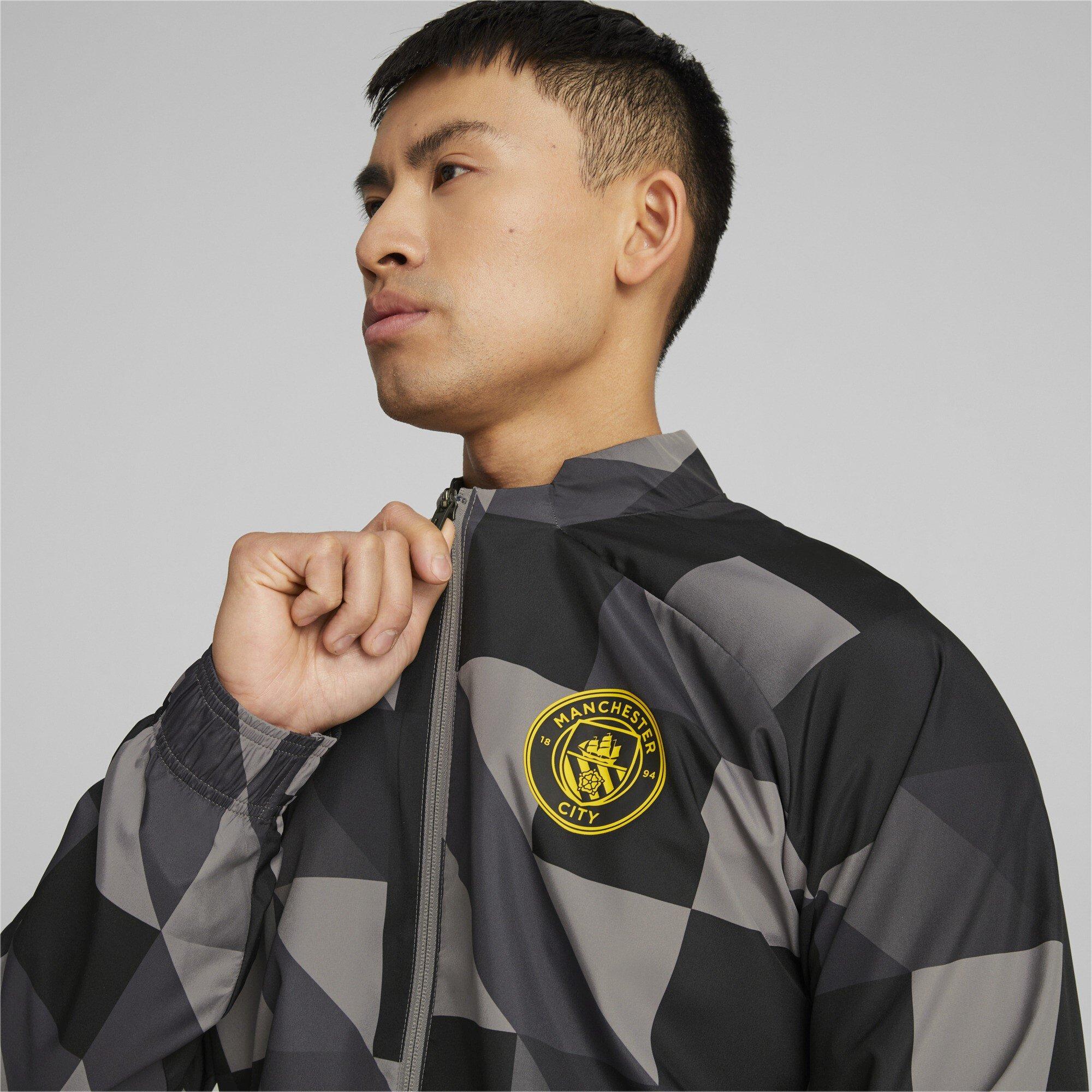 Puma Zwart - Puma - Manchester City Prematch Jacket Adults - 2