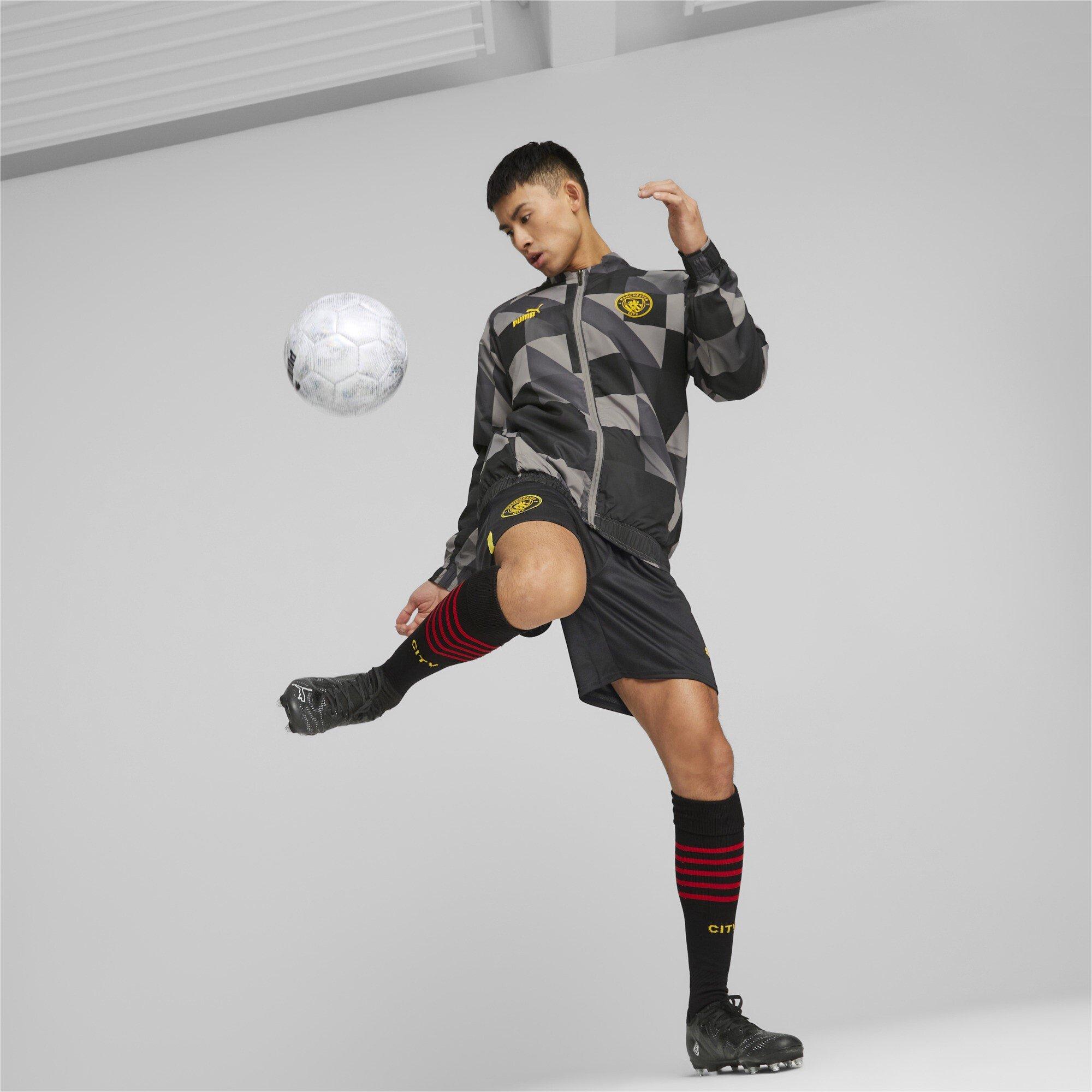 Puma Zwart - Puma - Manchester City Prematch Jacket Adults - 4