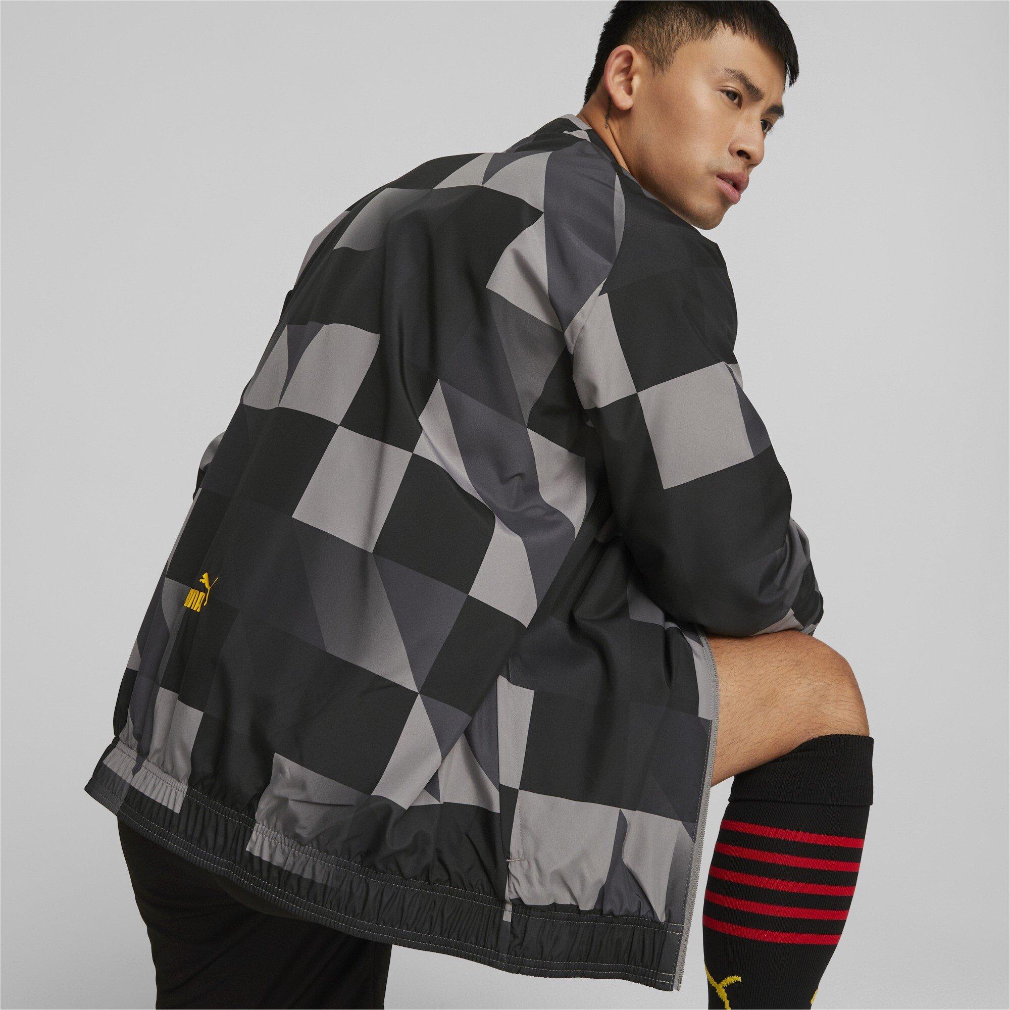 Puma Zwart - Puma - Manchester City Prematch Jacket Adults - 5