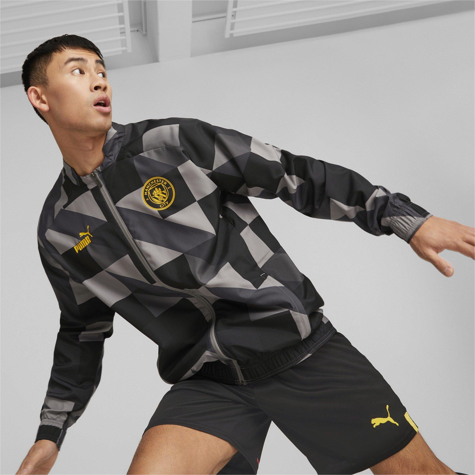 Puma Zwart - Puma - Manchester City Prematch Jacket Adults - 6