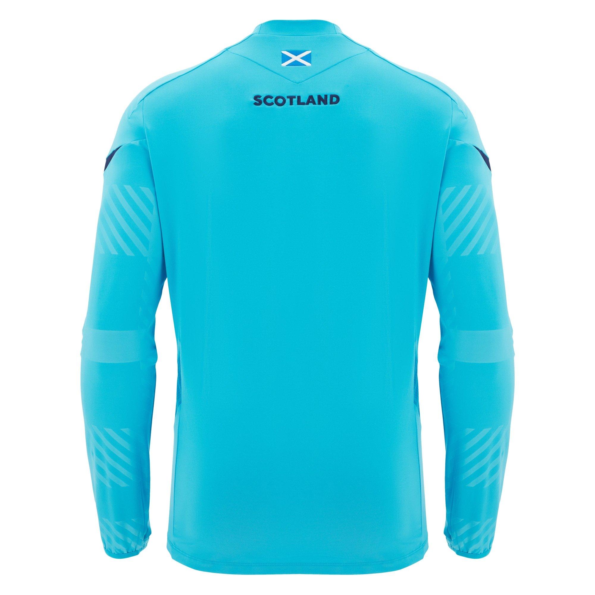 Navy/Sky - Macron - Scotland Rugby Sweatshirt 2025 Adults - 2