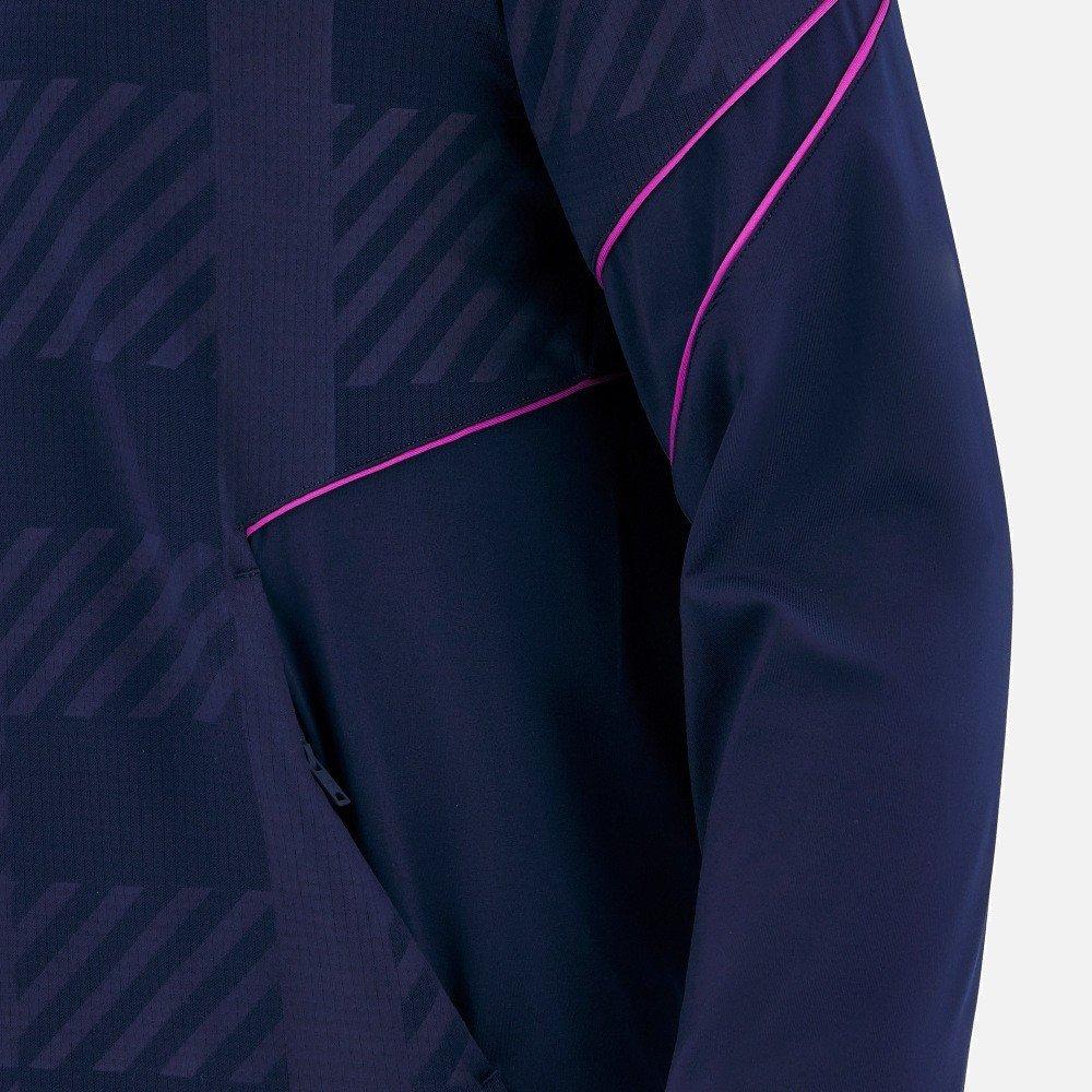 Marineblau/Himmelblau - Macron - Scotland Rugby World Cup Travel Quarter Zip 2025 Adults - 4