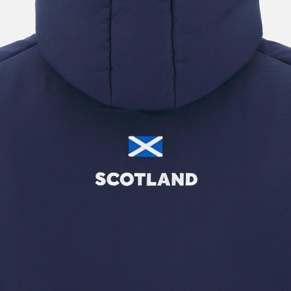 Marineblauw/Hemelsblauw - Macron - Men's Parker Scotland Rugby World Cup 2025 Hooded Long Sleeve Jacket - 5