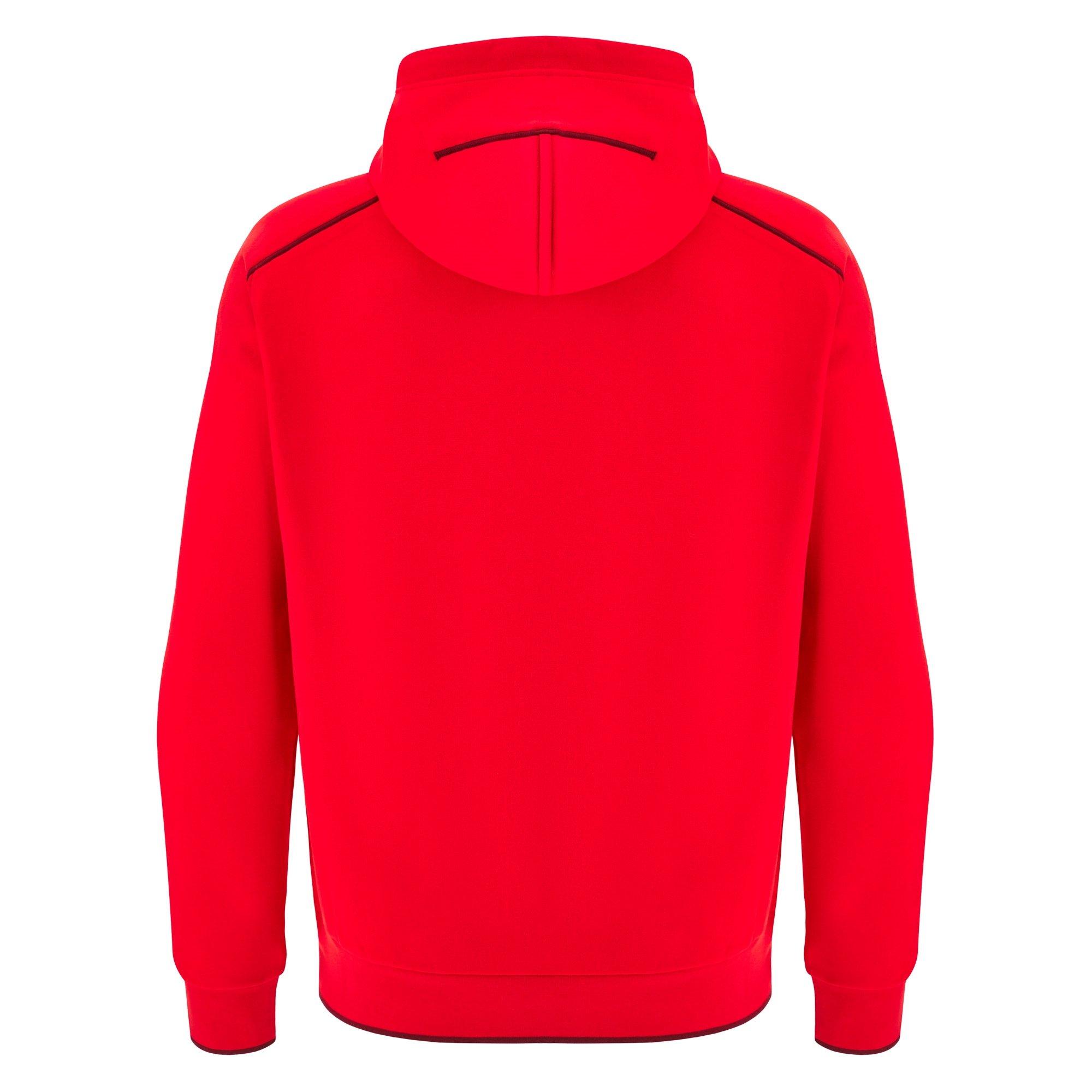 Red - Macron - Wales Travel Hoodie 2025 Adults - 2