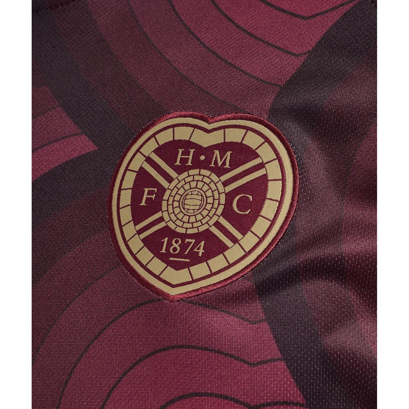 Rouge/Or - Hummel - Hearts Pre-Match Shirt 2025 2026 Juniors - 3