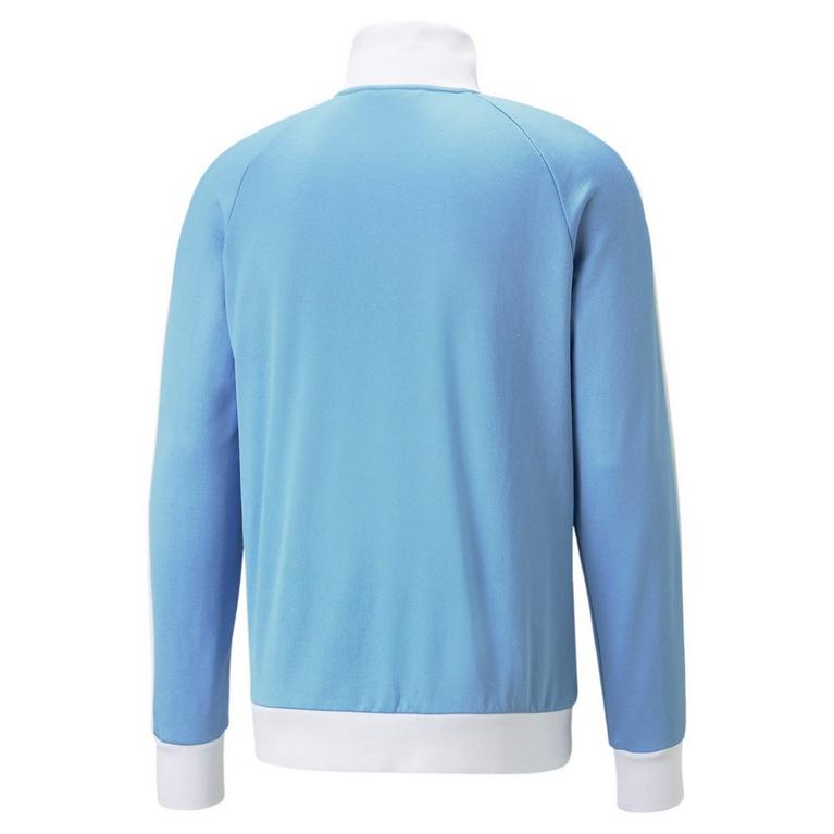 Bleu/Blanc - Puma - colour-block logo-print sweatshirt Viola - 6