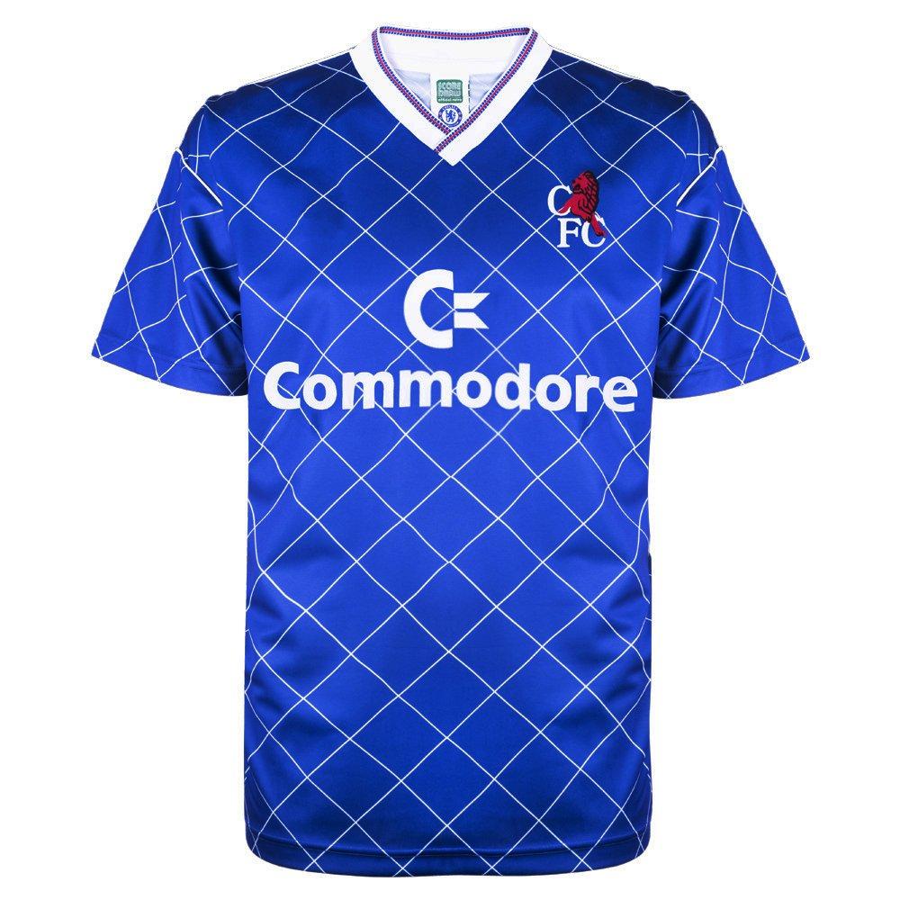 Plava - Score Draw - Chelsea Football Club 1988 Retro Shirt Adults - 7