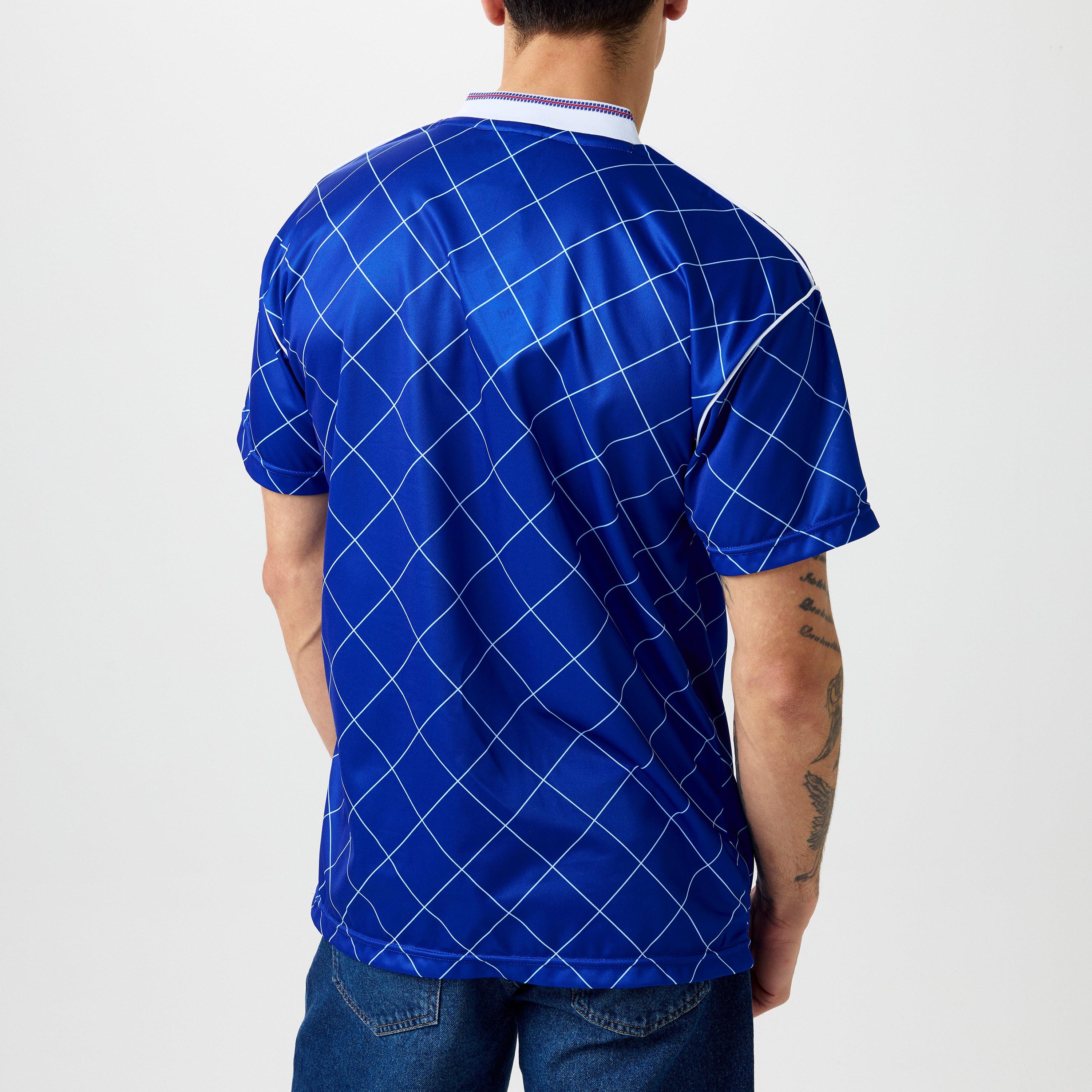 Plava - Score Draw - Chelsea Football Club 1988 Retro Shirt Adults - 4