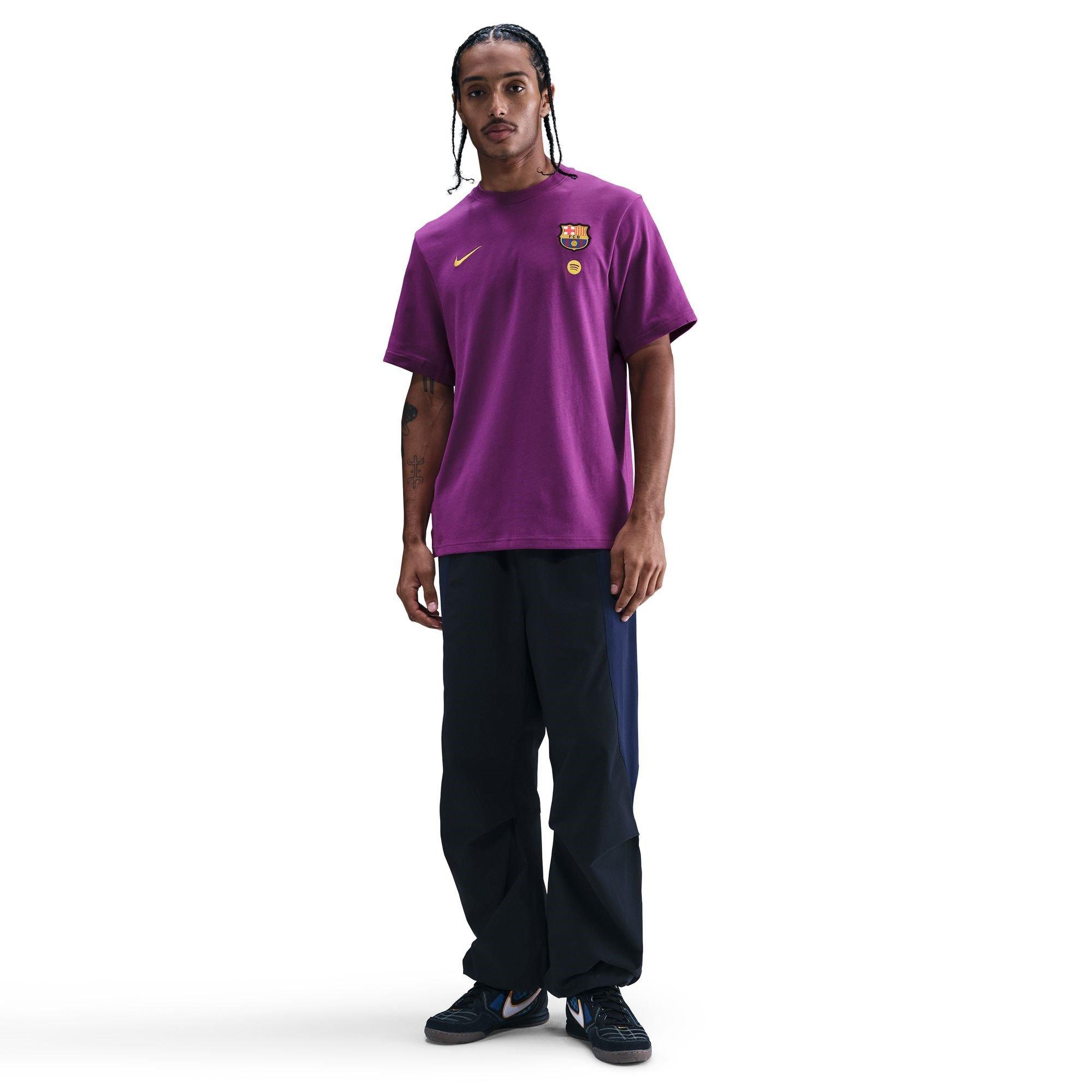 Purple/Gold - Nike - Barcelona Home Shirt 2025 2026 Adults - 3
