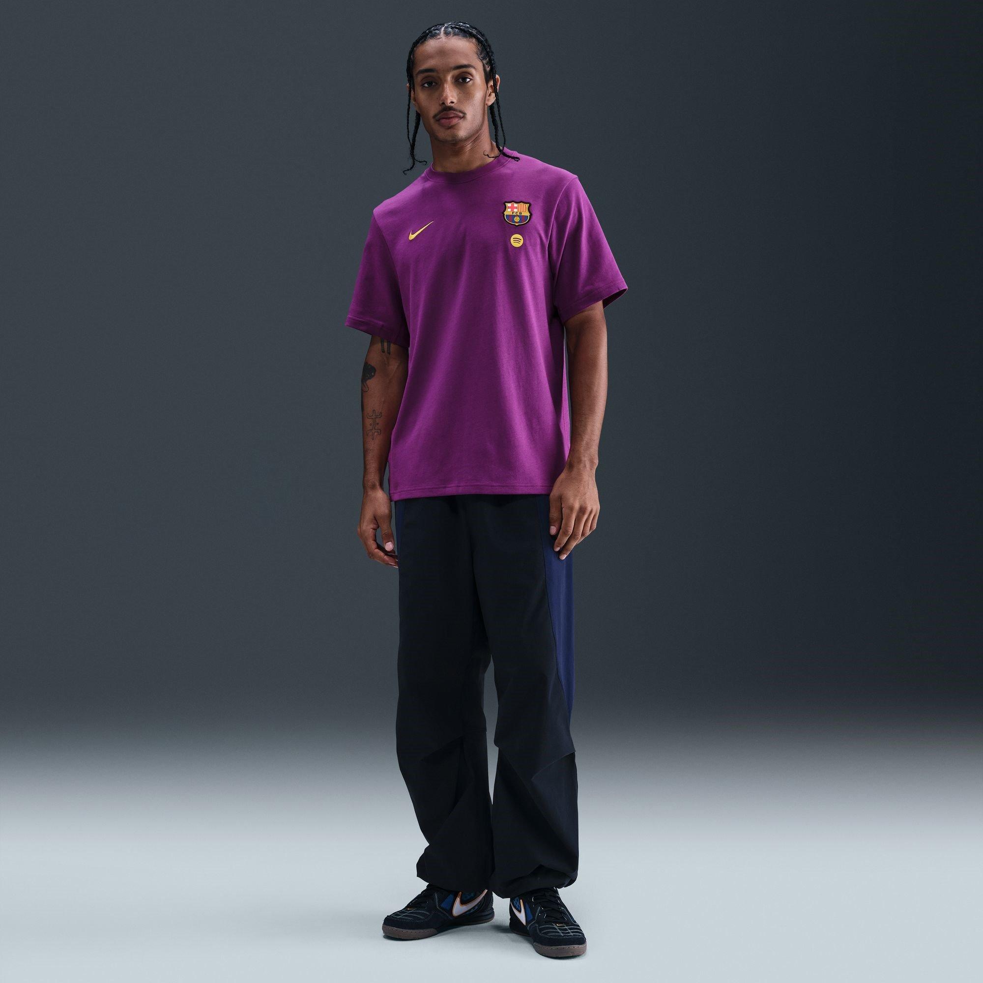 Purple/Gold - Nike - Barcelona Home Shirt 2025 2026 Adults - 7