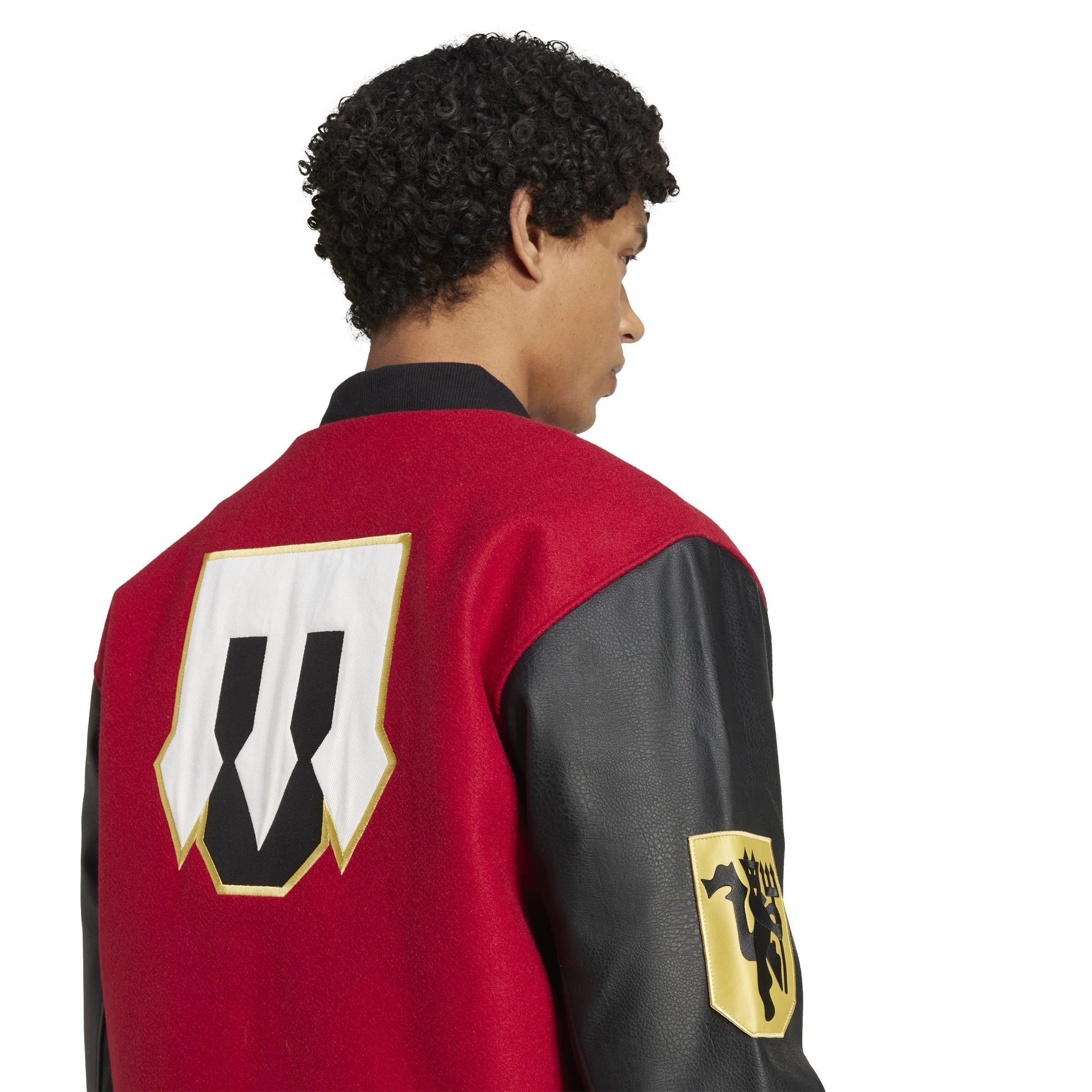 Active Maroon - adidas - Manchester United VRCT Jacket - 7