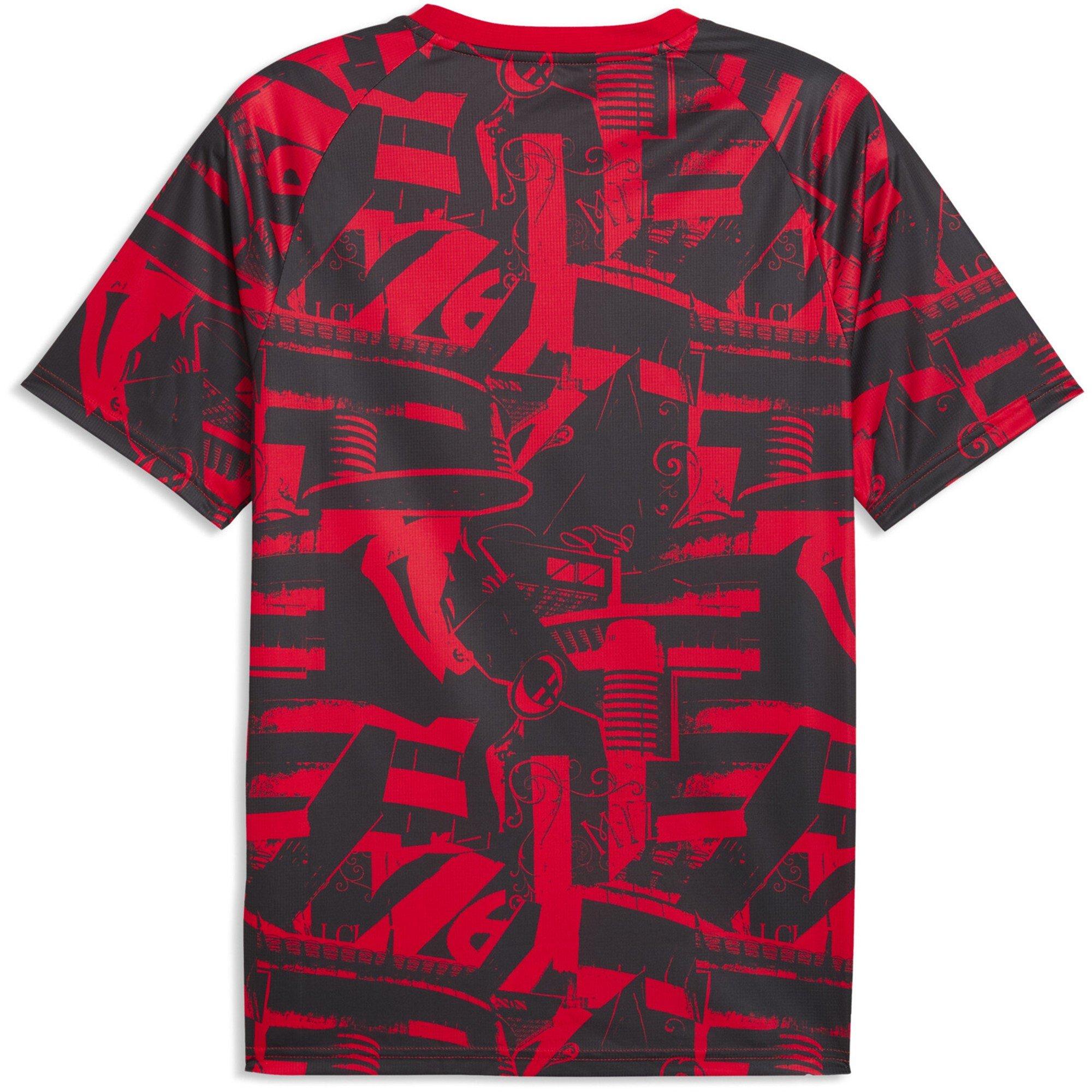 Red/Black - Puma - AC Milan Pre Match Shirt 2026/27 Mens - 2