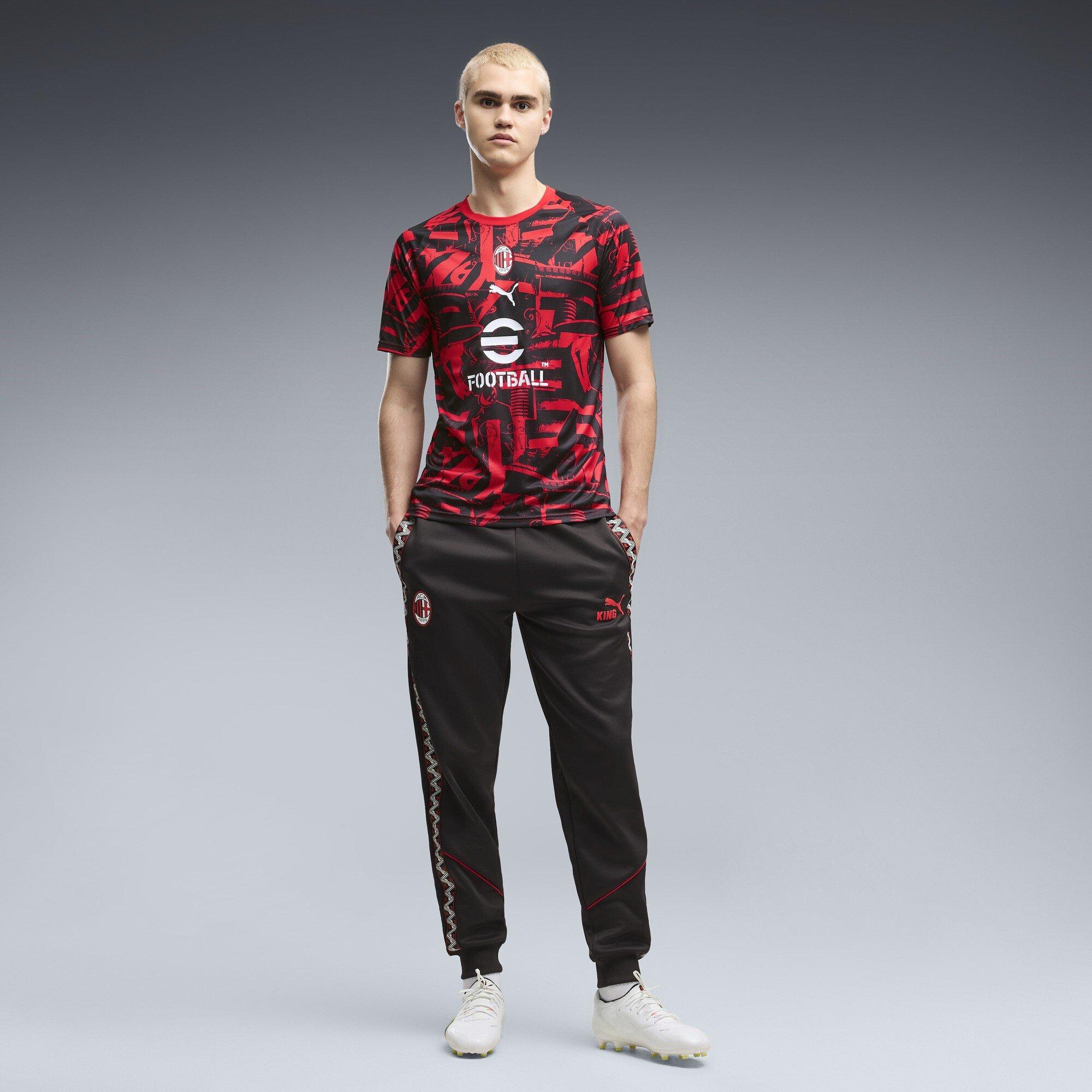Red/Black - Puma - AC Milan Pre Match Shirt 2026/27 Mens - 5
