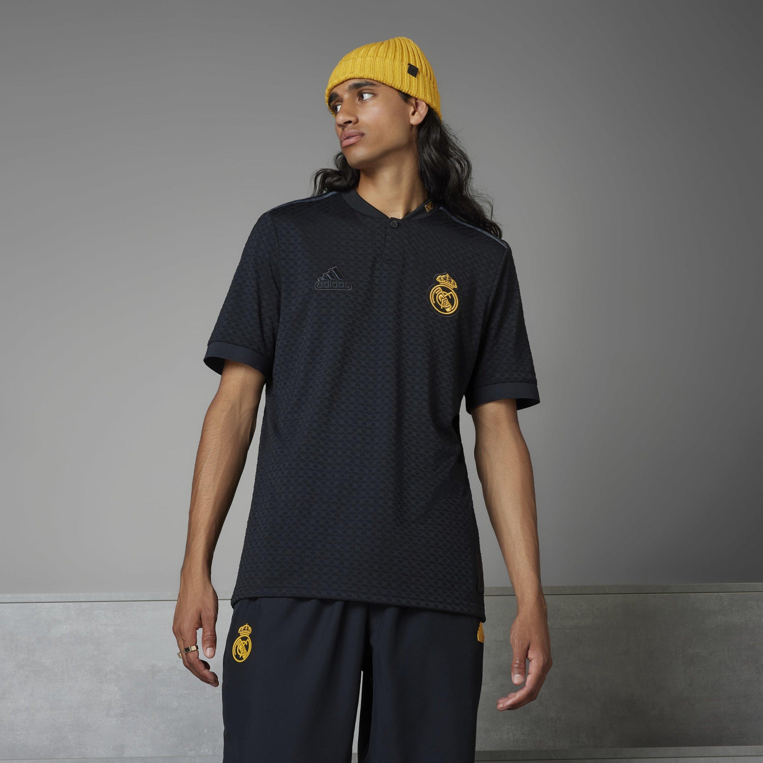 Nero - adidas - Real Madrid Third Lifestyler Shirt 2023 2024 Mens - 3