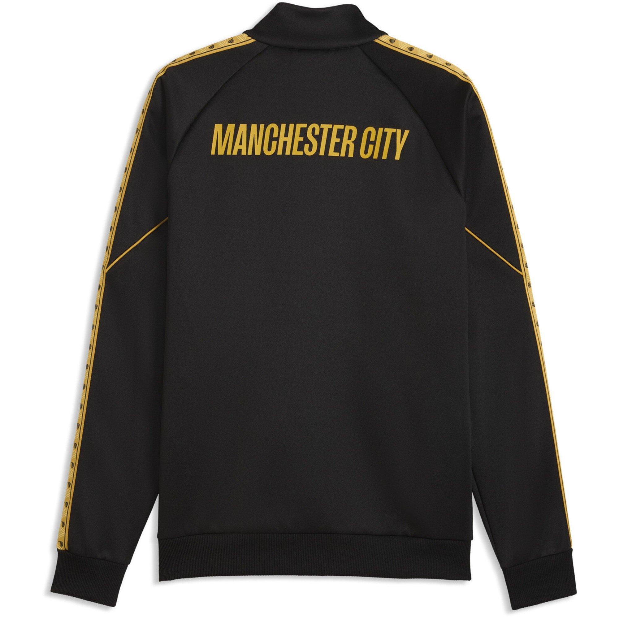  Black/Gold - Puma - Manchester City Anthem Jacket 2026/27 Mens - 2