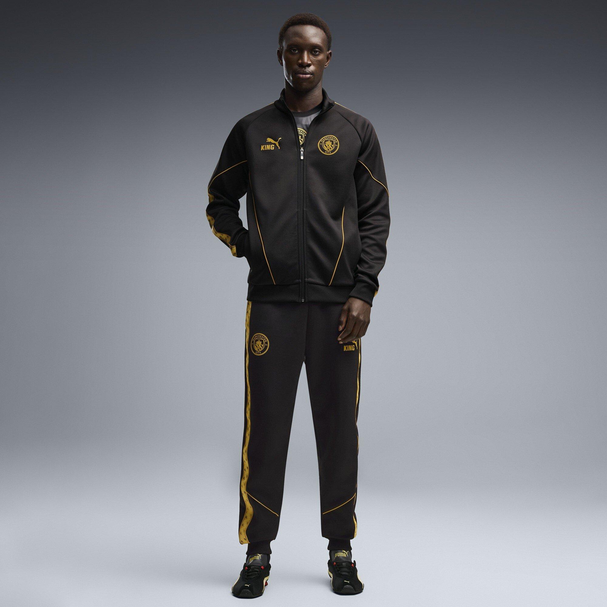  Black/Gold - Puma - Manchester City Anthem Jacket 2026/27 Mens - 5