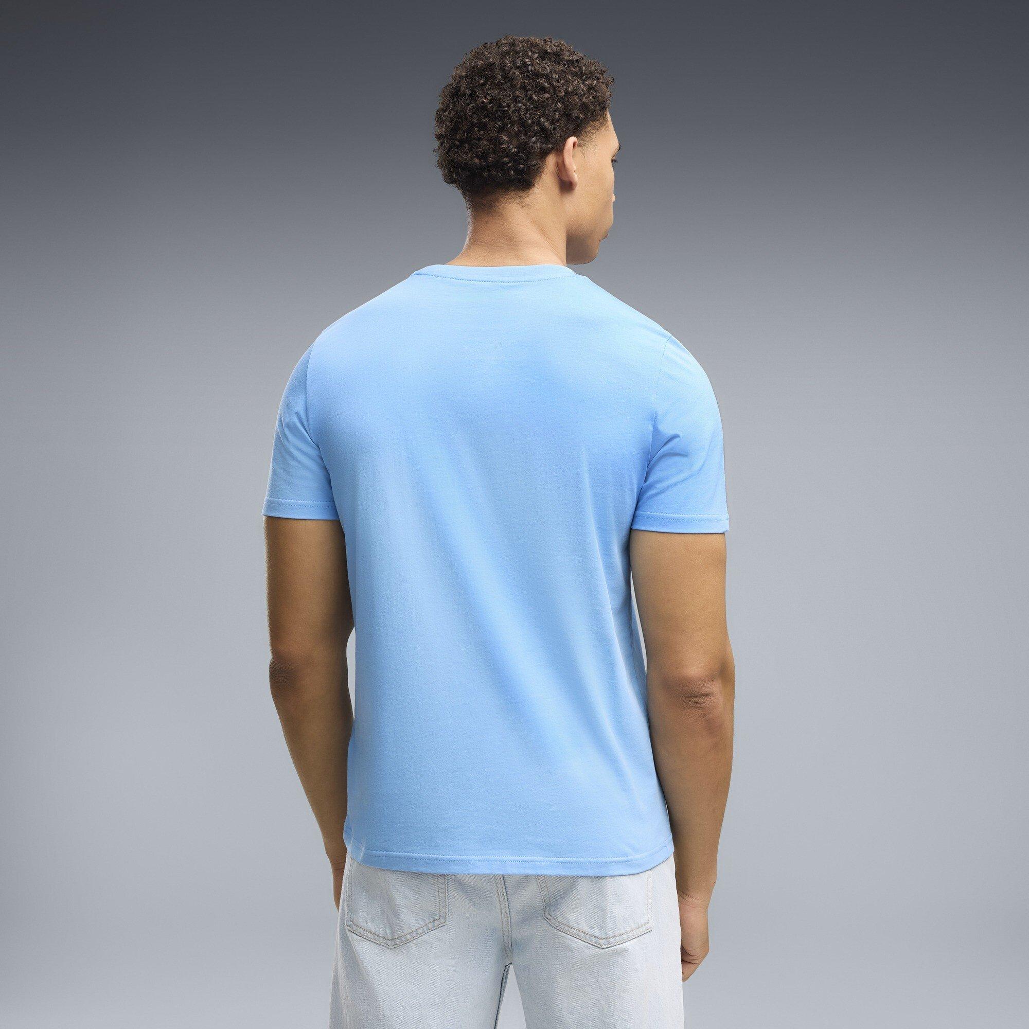 Blau/Weiß - Puma - Manchester City Culture T-Shirt Mens - 4