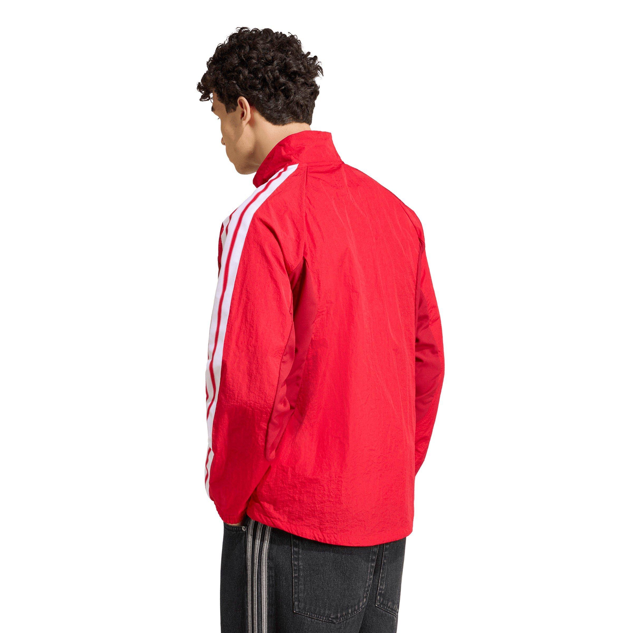Red/White - adidas - Bayern Munich Pre Match Jacket 2026/27 Mens - 3