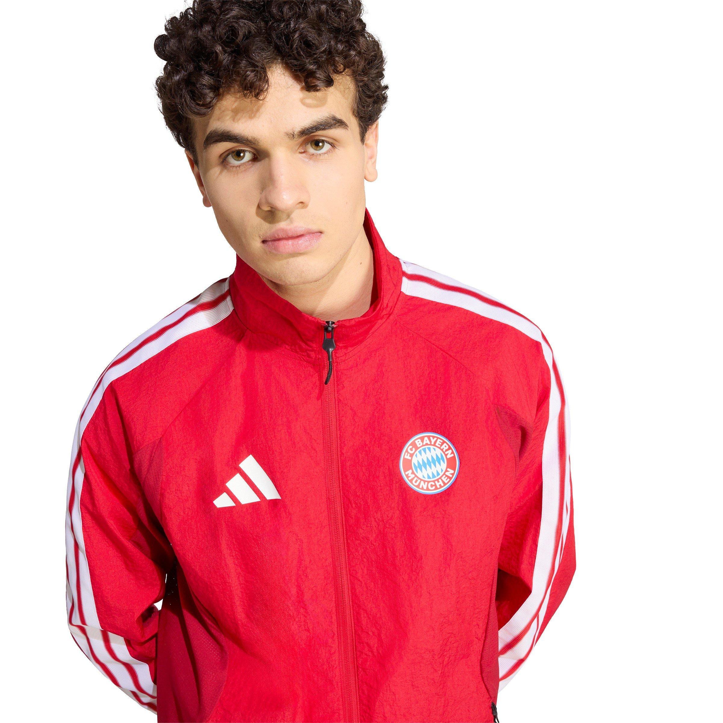 Red/White - adidas - Bayern Munich Pre Match Jacket 2026/27 Mens - 4