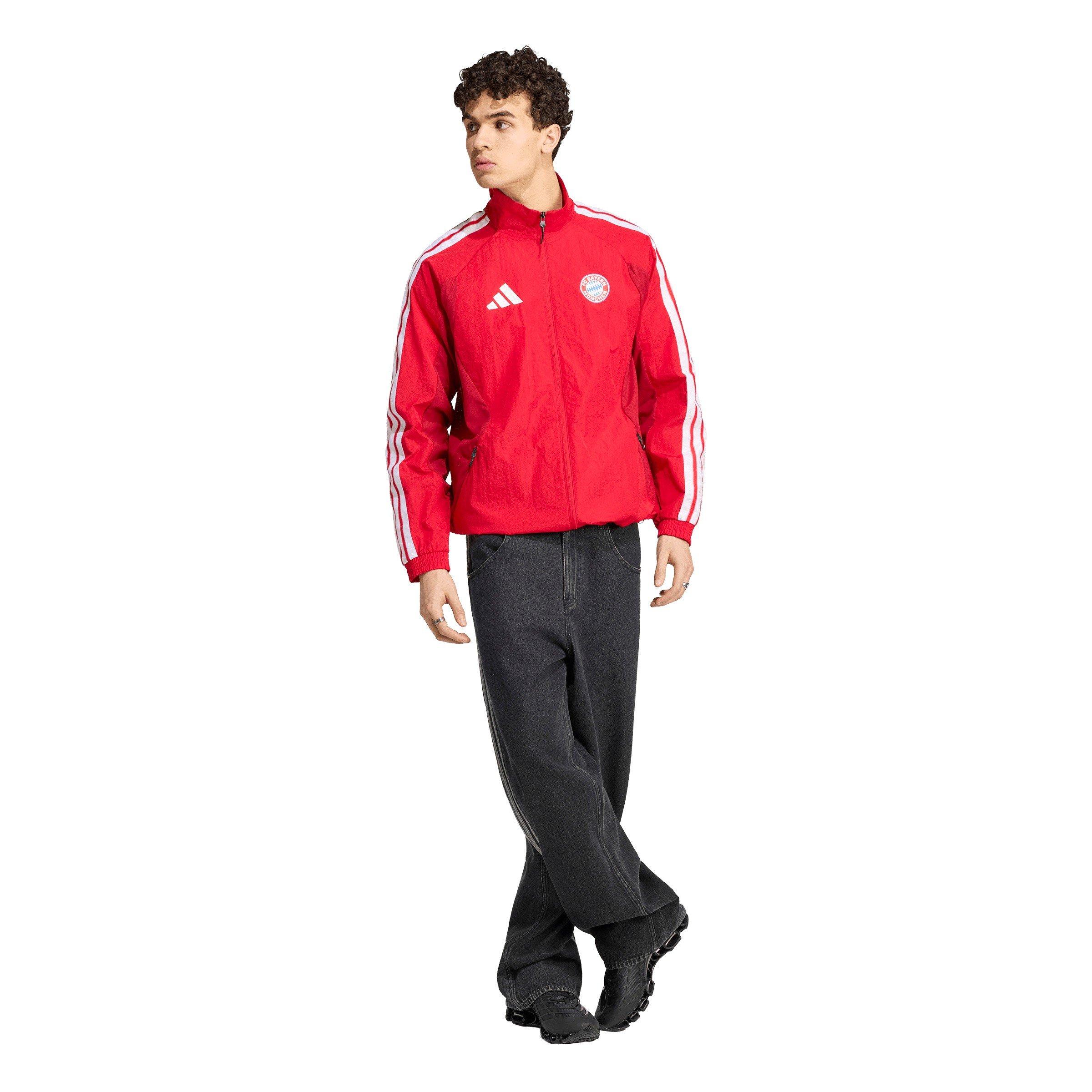 Red/White - adidas - Bayern Munich Pre Match Jacket 2026/27 Mens - 6