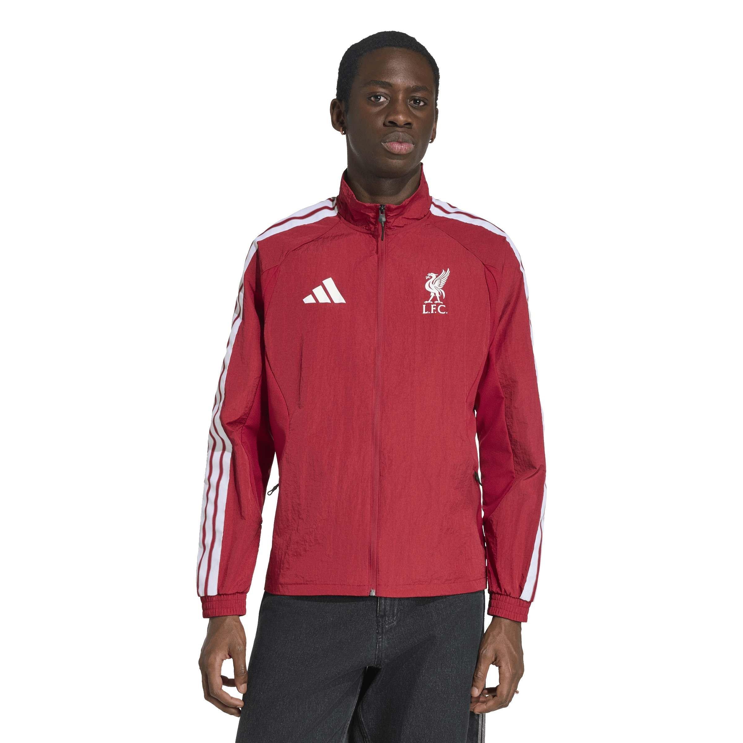 Rot/Weiß - adidas - Liverpool Pre Match Jacket 2026/27 Mens - 2