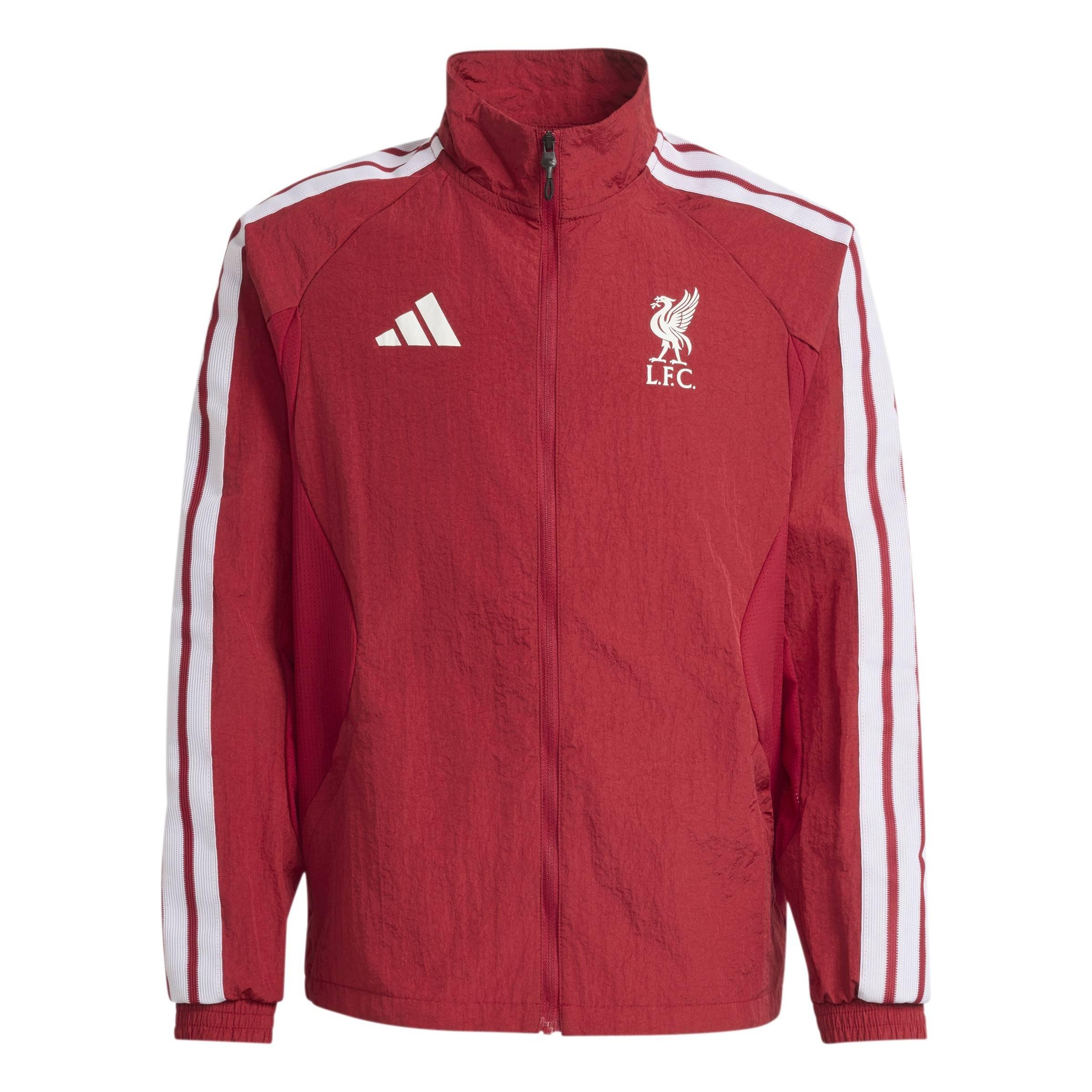 Rot/Weiß - adidas - Liverpool Pre Match Jacket 2026/27 Juniors - 1