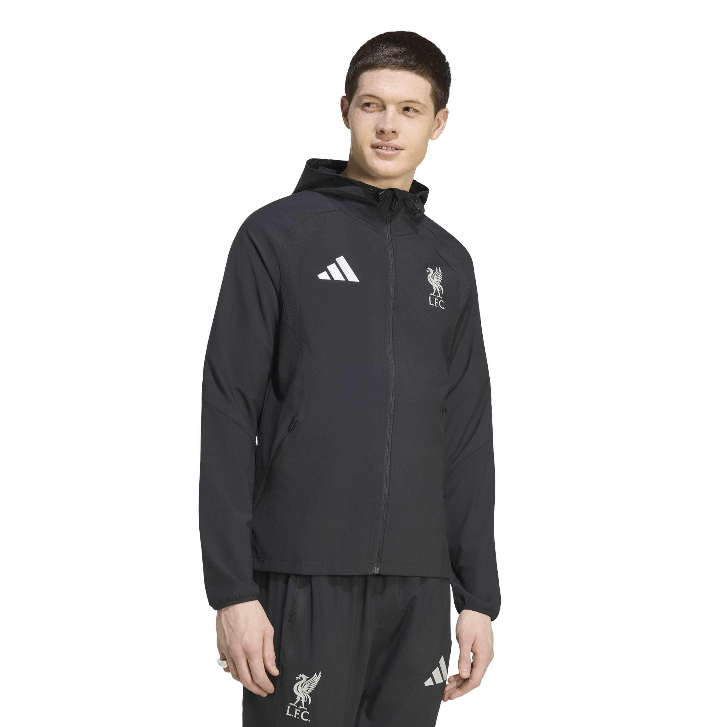 Noir/Blanc - adidas - Liverpool Tiro Jacket Mens - 2