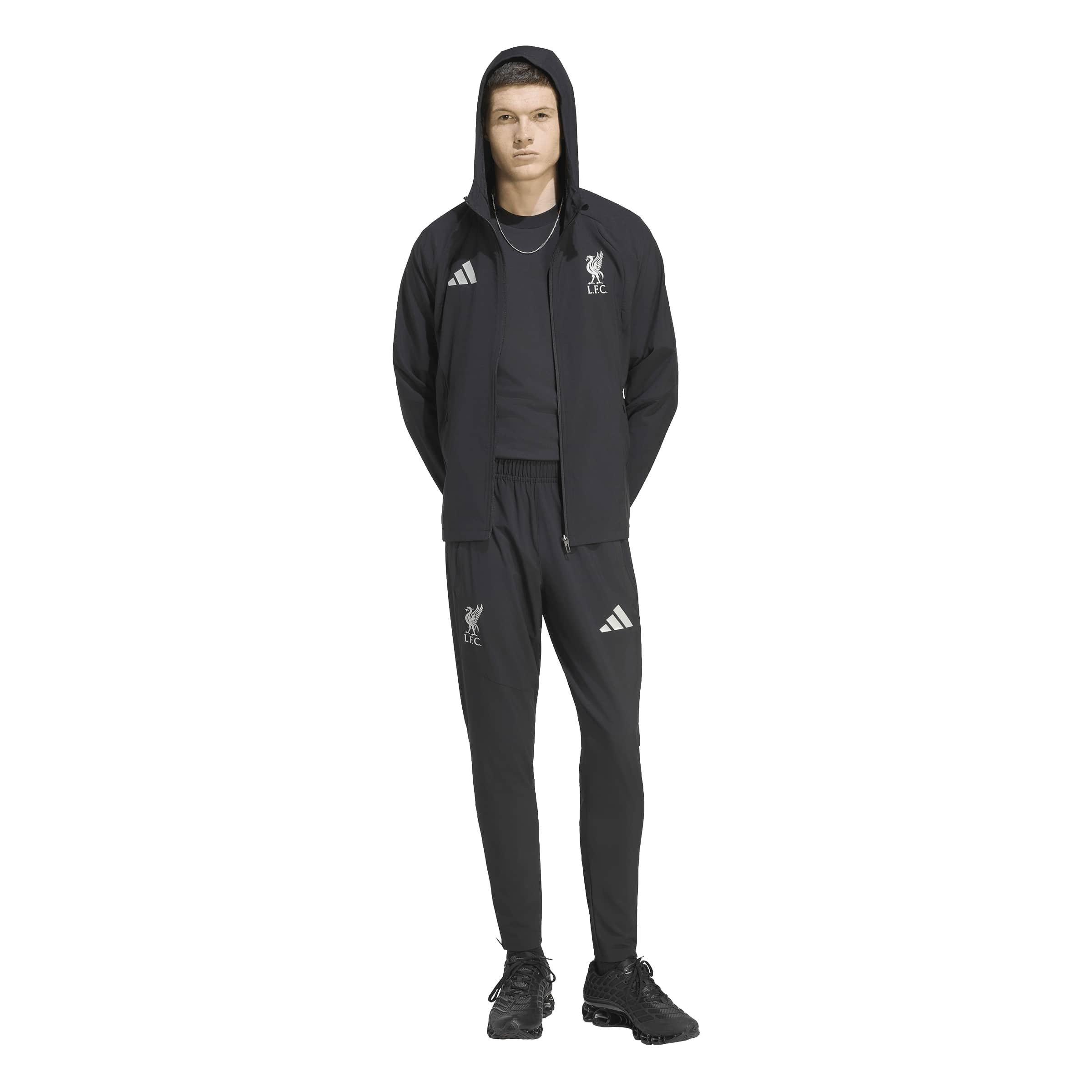 Noir/Blanc - adidas - Liverpool Tiro Jacket Mens - 6