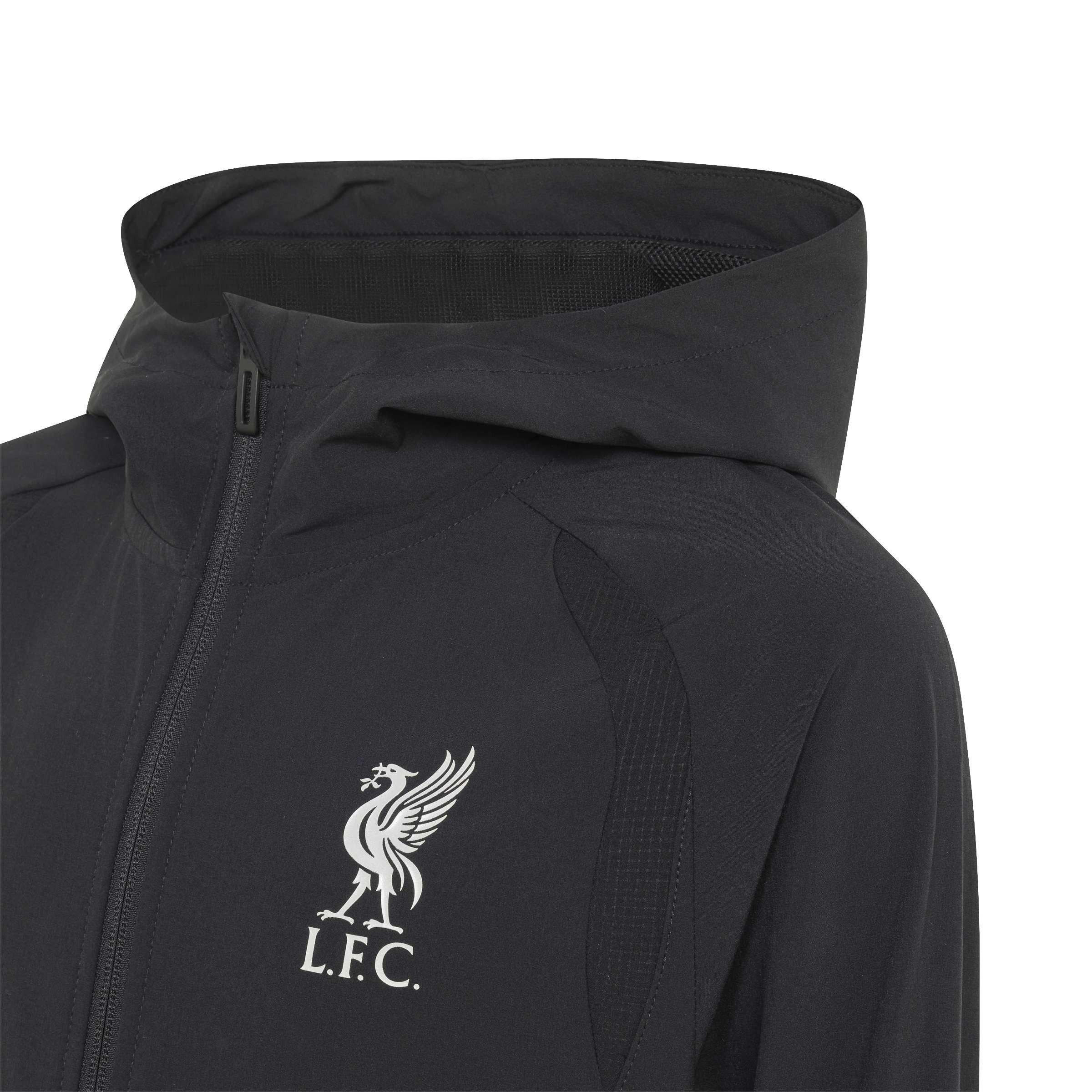 Zwart/Wit - adidas - Liverpool Tiro Jacket Juniors - 3