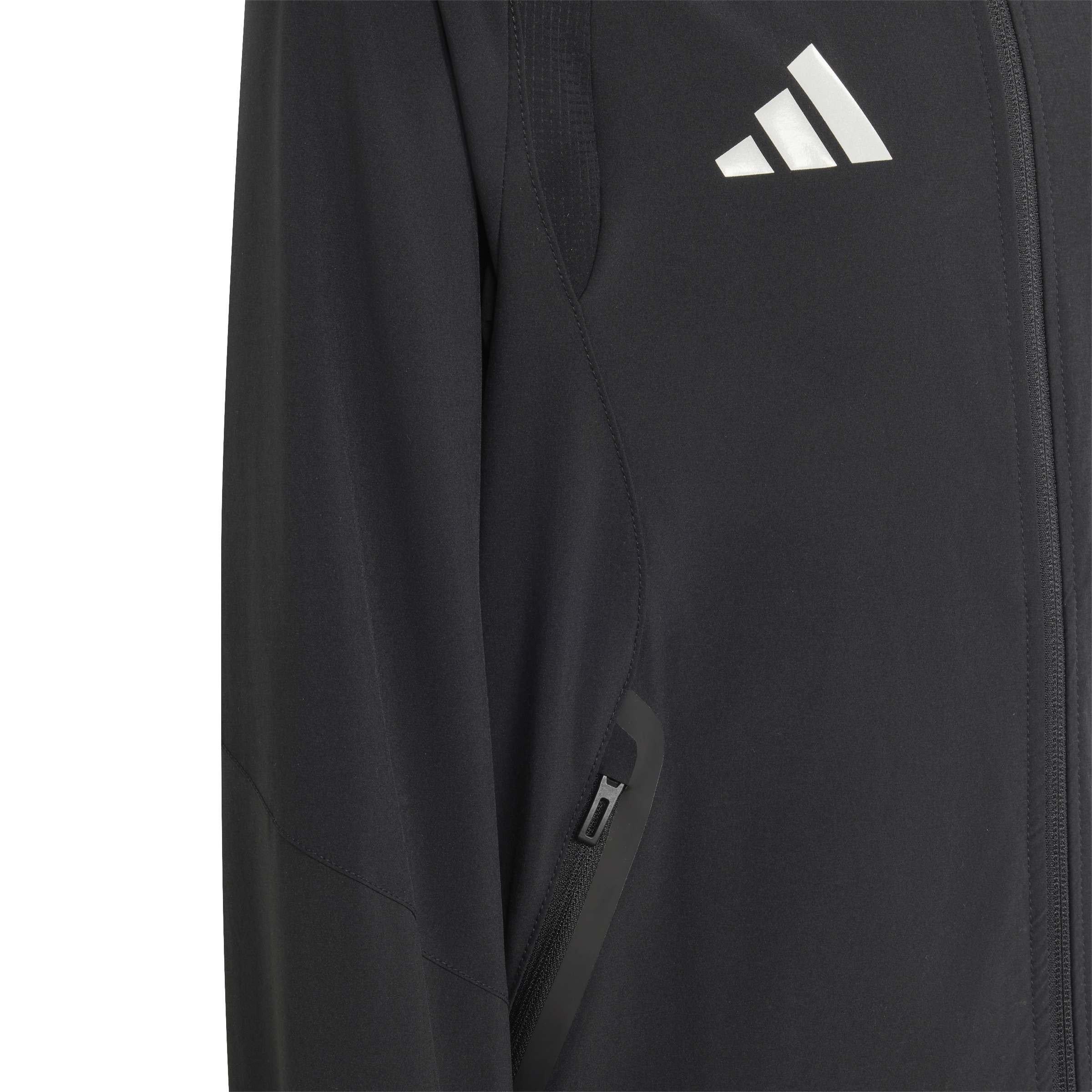 Zwart/Wit - adidas - Liverpool Tiro Jacket Juniors - 4