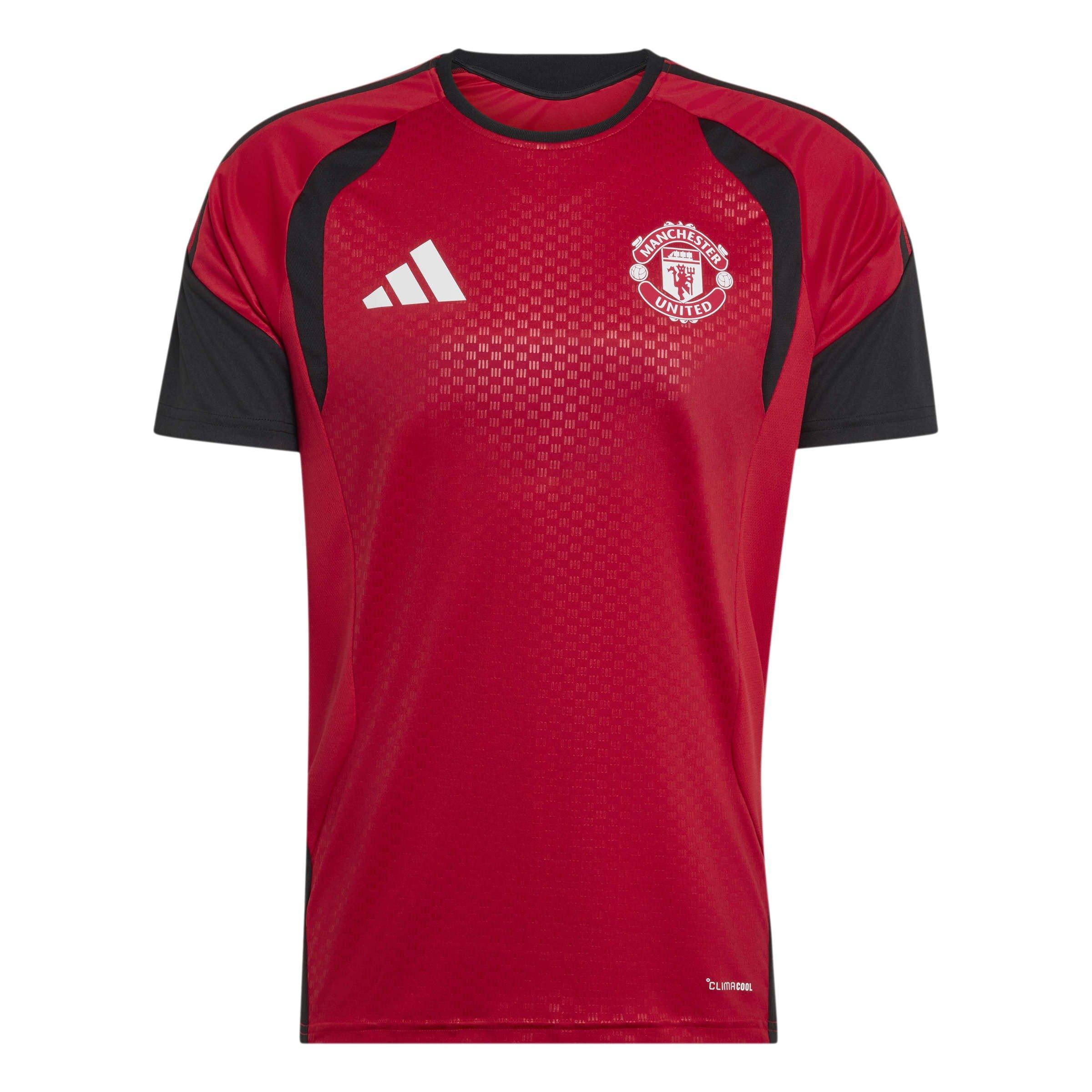 Red/Black - adidas - Manchester United Training Top 2026/27 Mens - 1