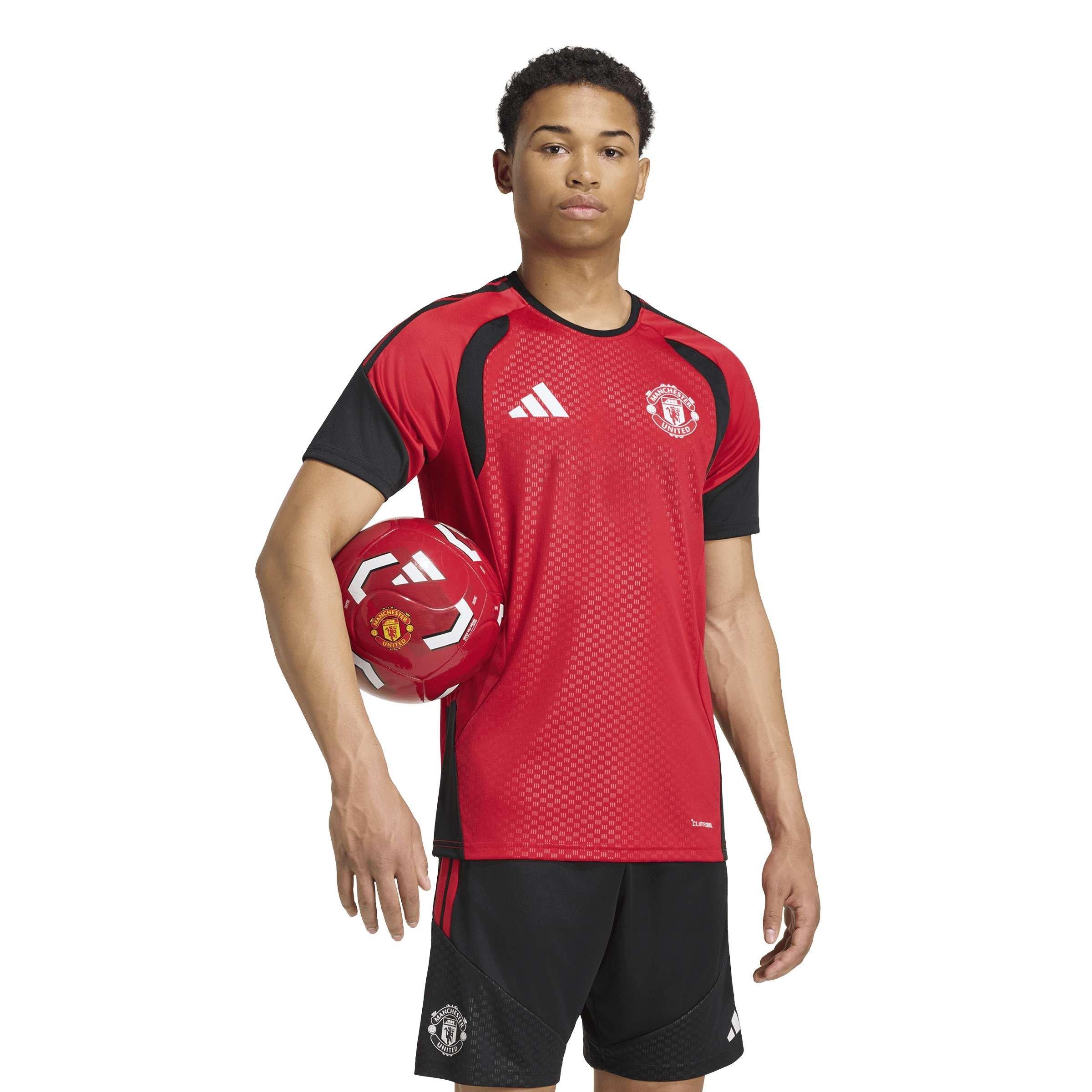 Red/Black - adidas - Manchester United Training Top 2026/27 Mens - 3