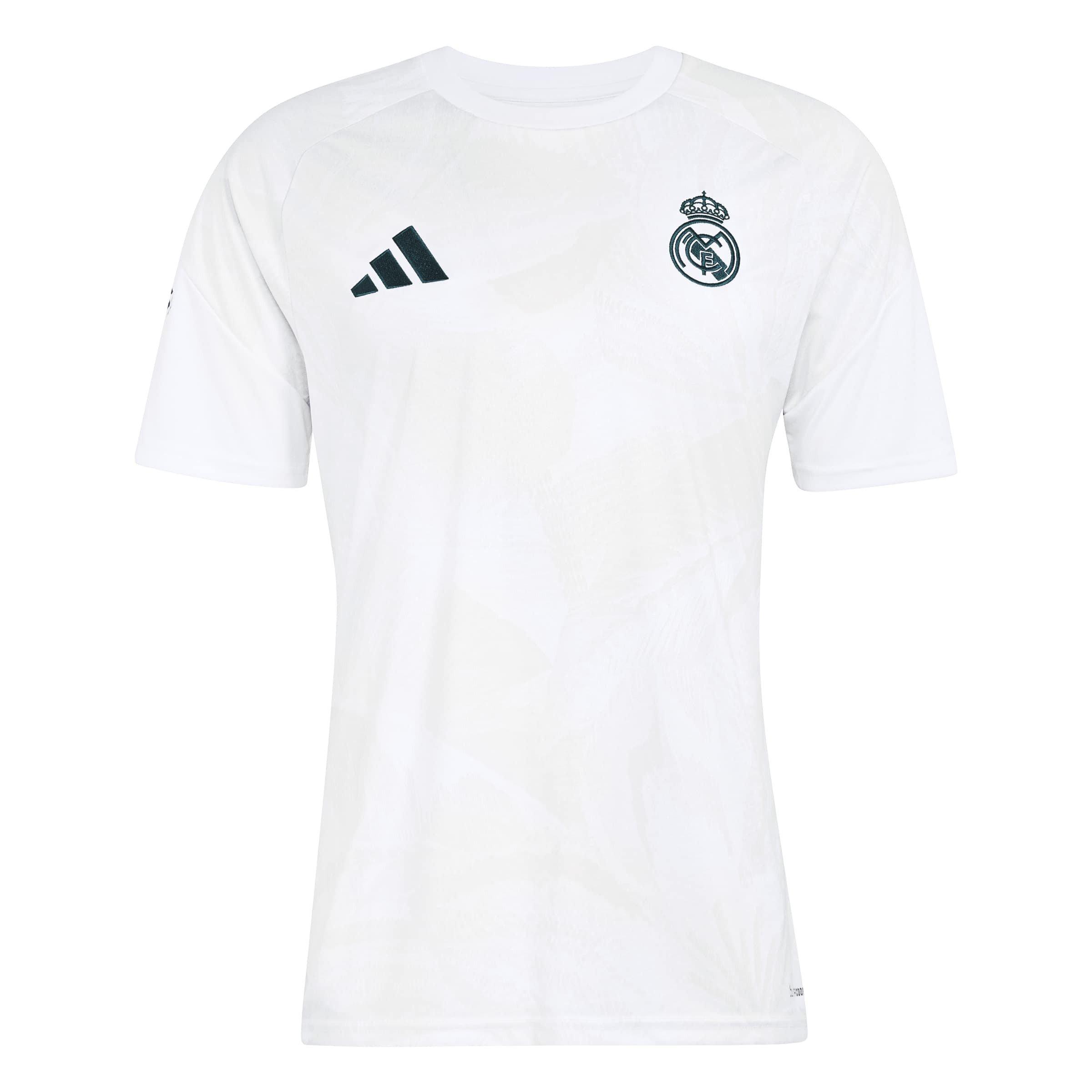 White/Green - adidas - Real Madrid Pre Match Shirt 2026/27 Mens - 1