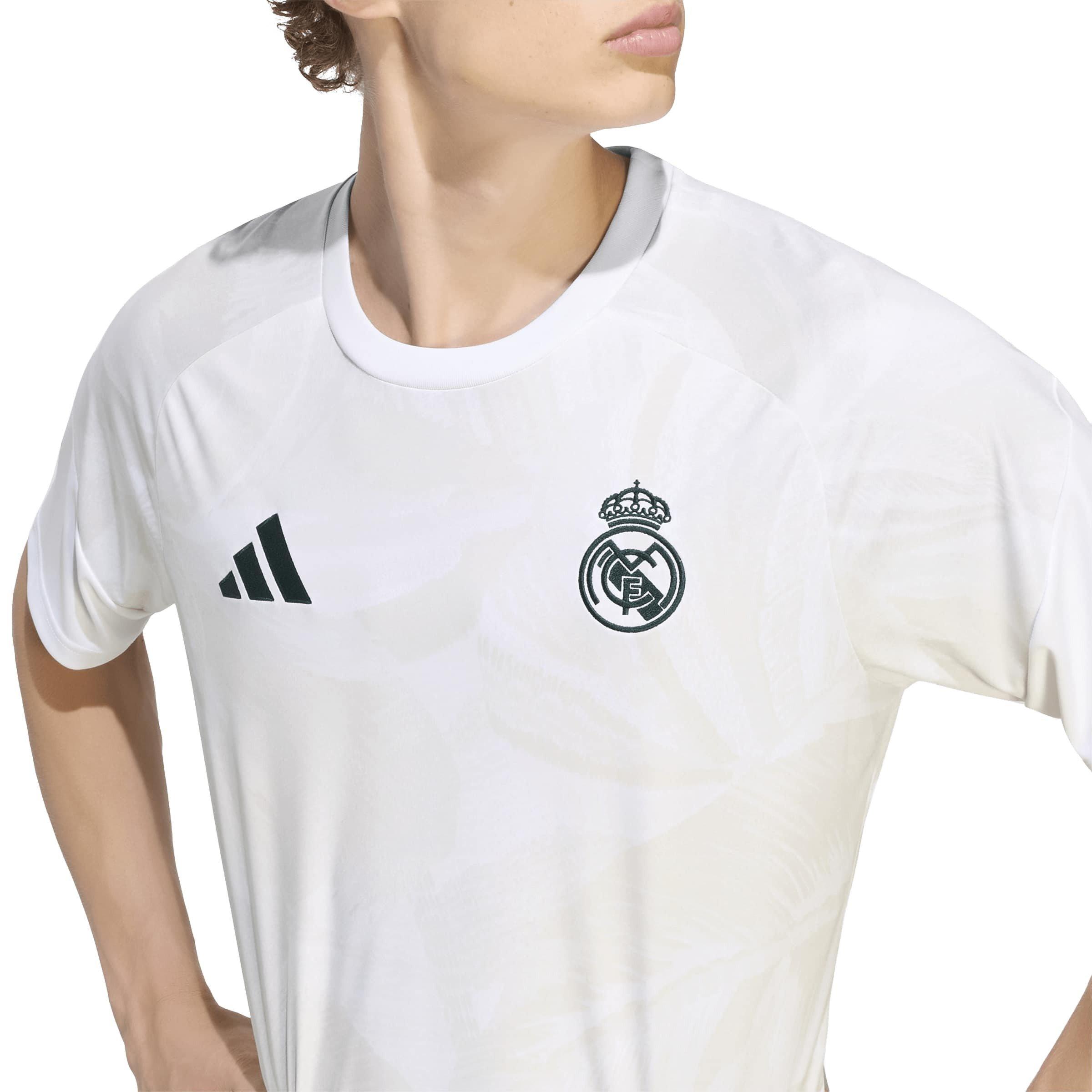 White/Green - adidas - Real Madrid Pre Match Shirt 2026/27 Mens - 5