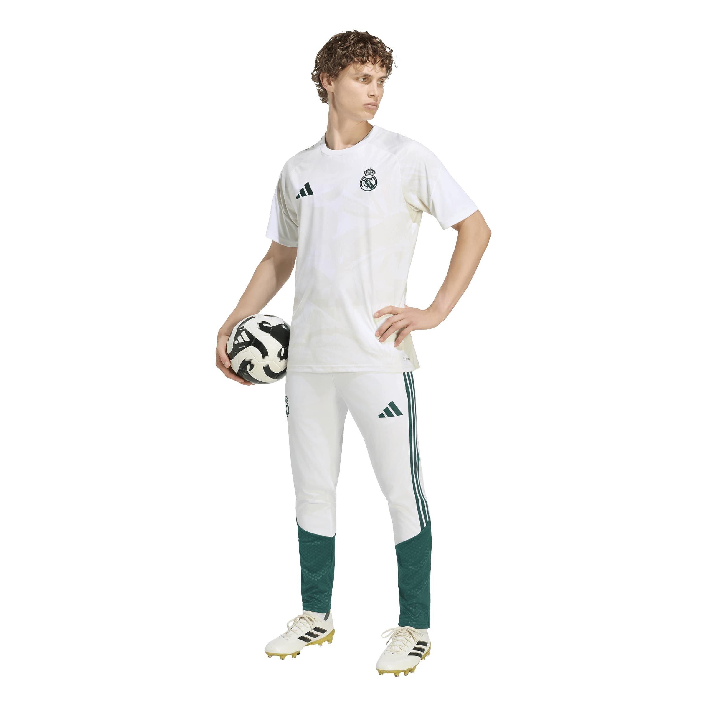 White/Green - adidas - Real Madrid Pre Match Shirt 2026/27 Mens - 7