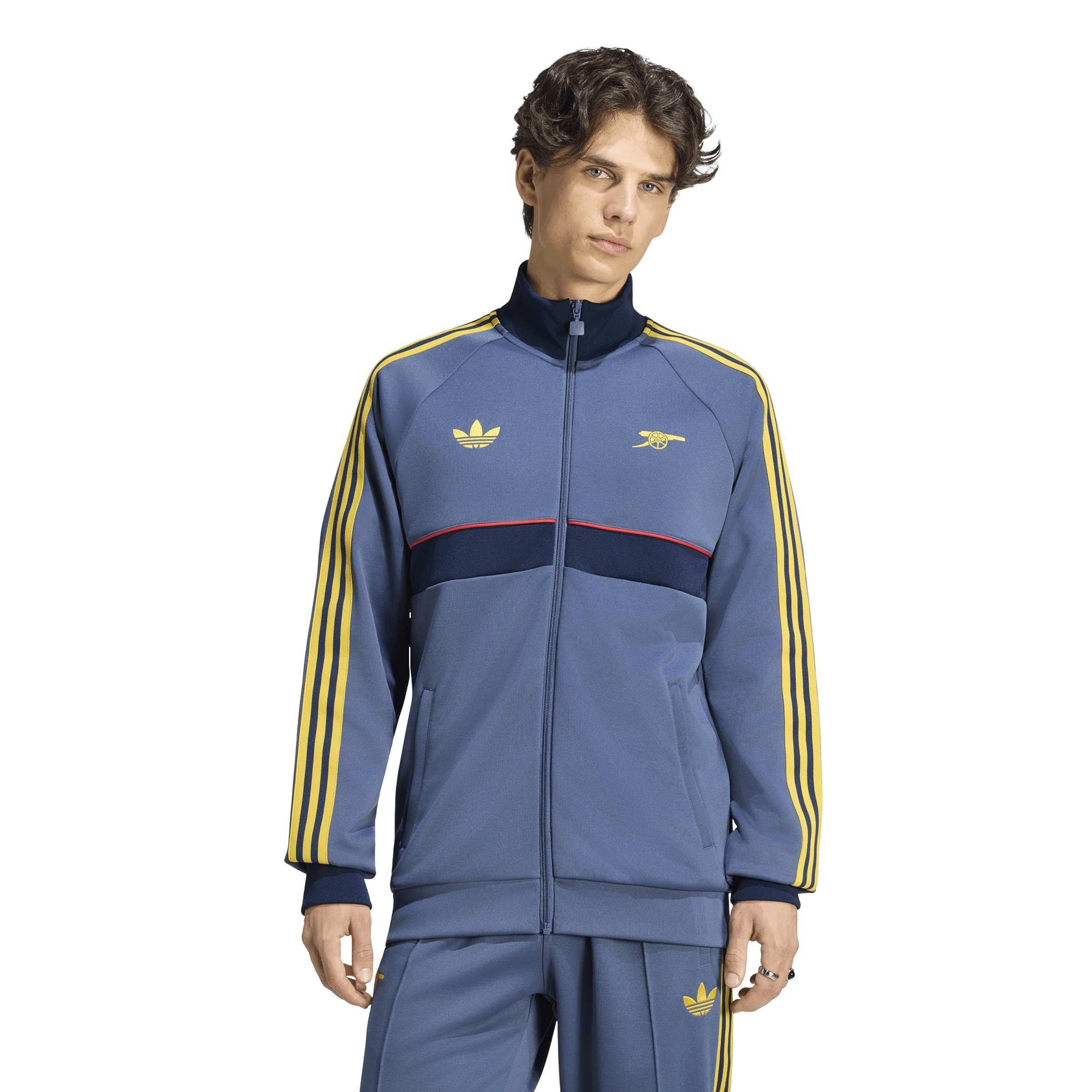 Navy/Hvid - adidas - Arsenal Originals Tracksuit Top Mens - 2