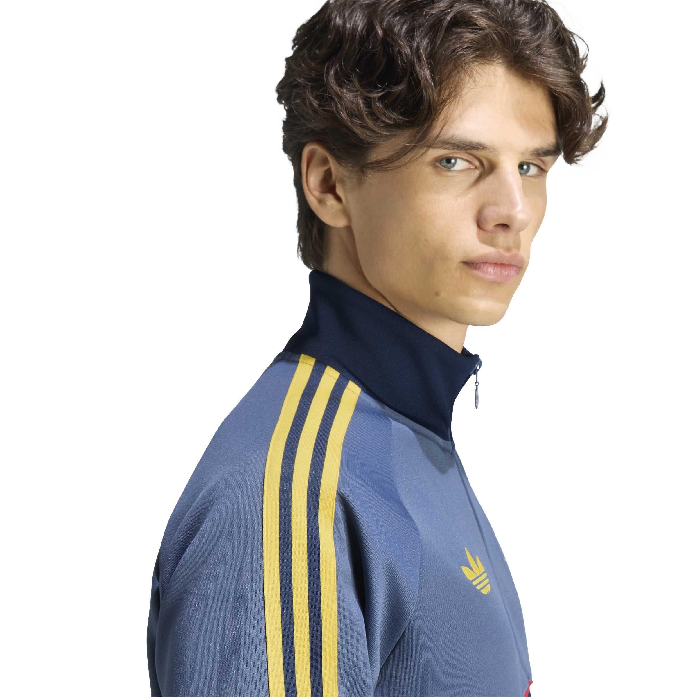 Navy/Hvid - adidas - Arsenal Originals Tracksuit Top Mens - 5