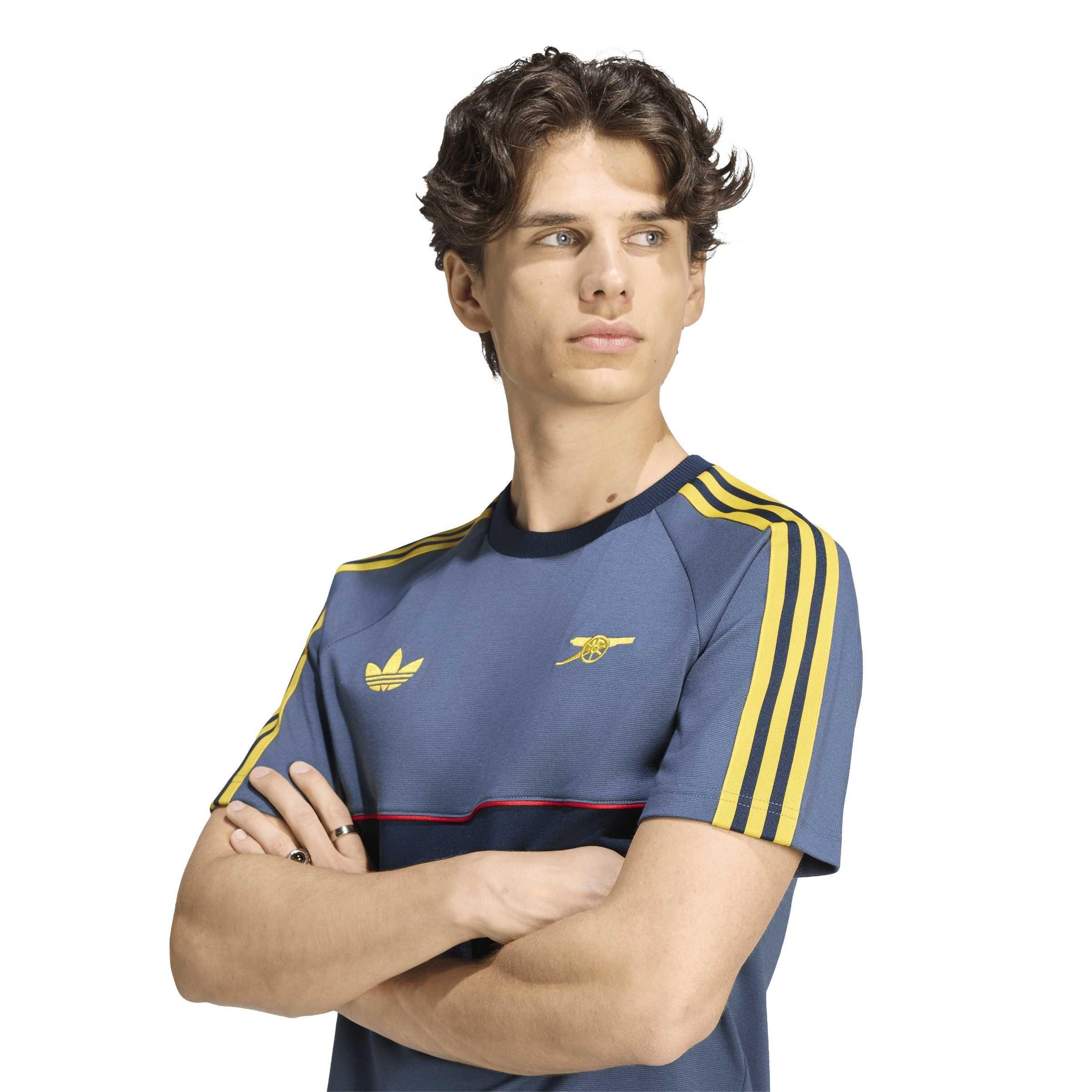 Navy/Hvid - adidas - Arsenal Originals T-Shirt Mens - 4