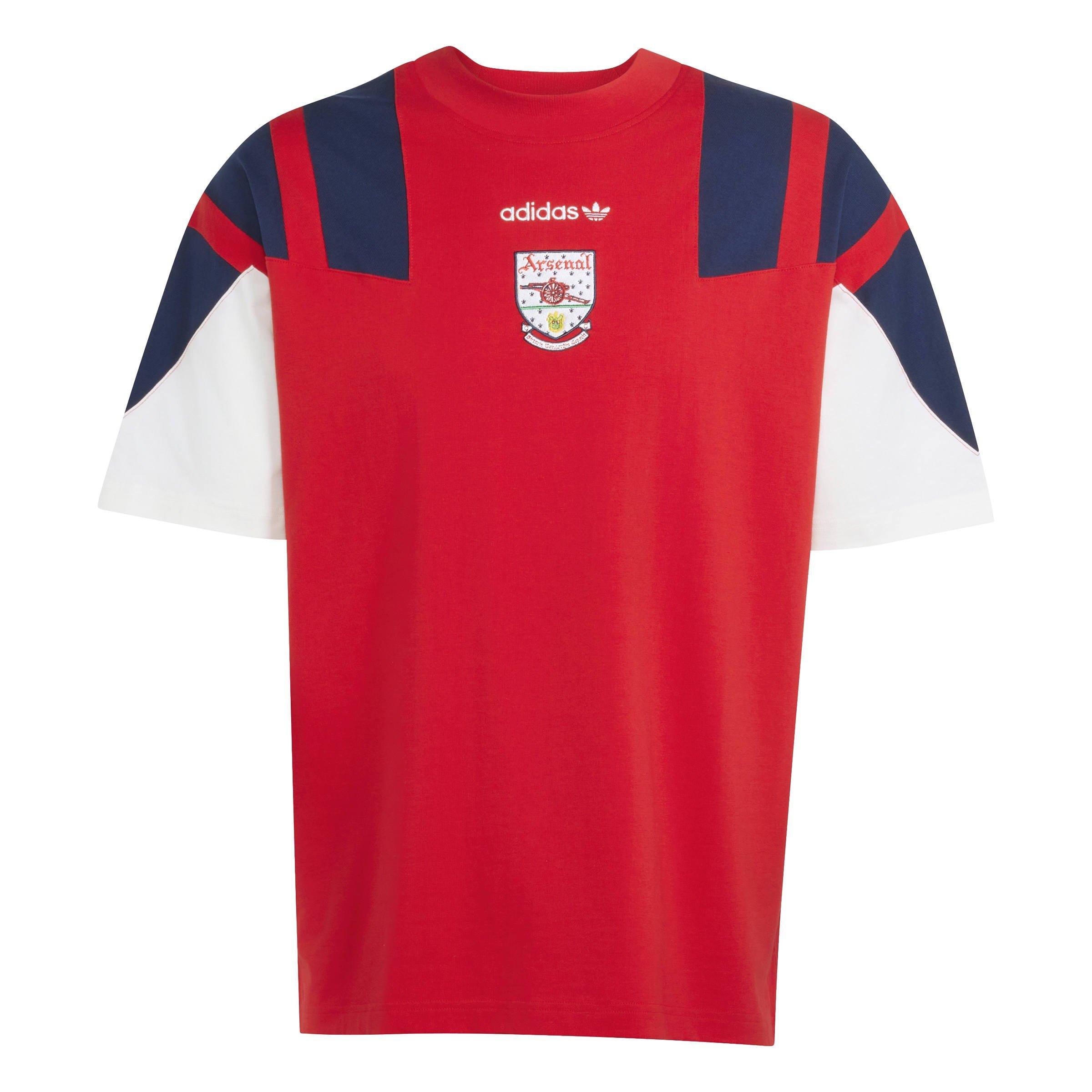 Rood/Wit - adidas - Arsenal EQT T-Shirt Mens - 1