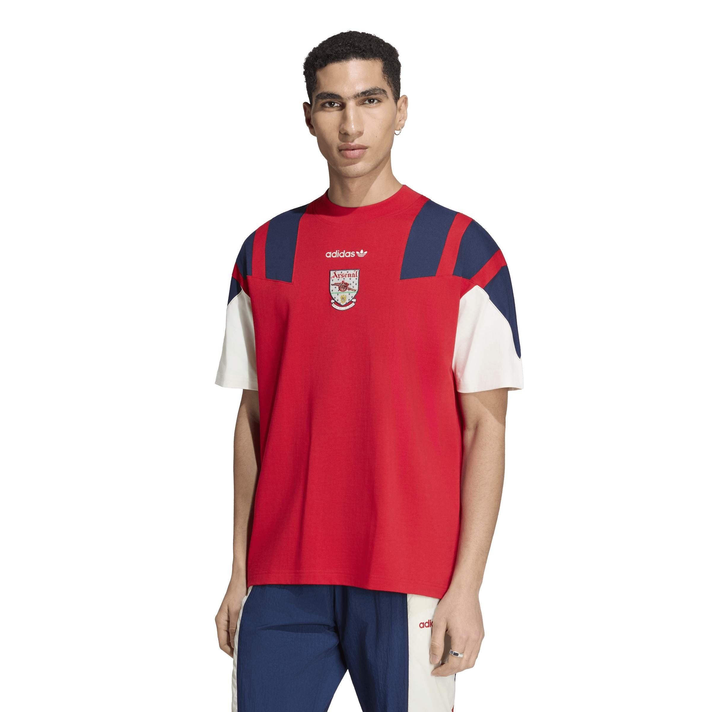 Rood/Wit - adidas - Arsenal EQT T-Shirt Mens - 2