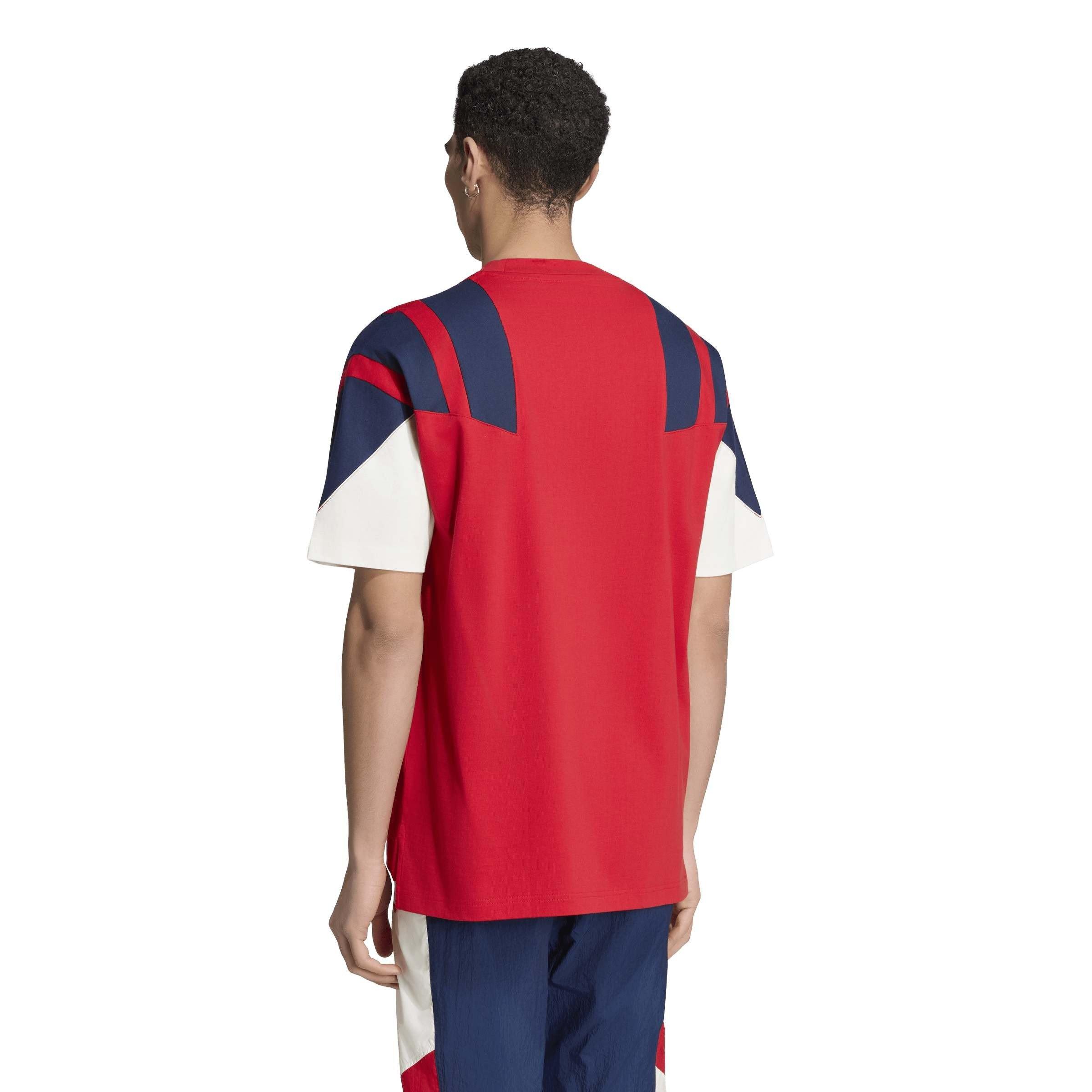 Rood/Wit - adidas - Arsenal EQT T-Shirt Mens - 3