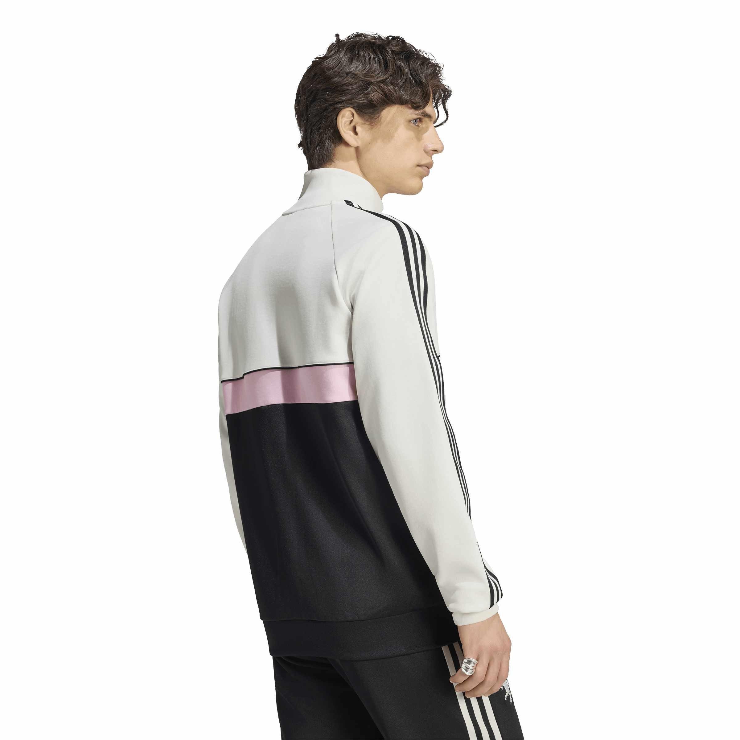 Blanc/Noir - adidas - Juventus Originals Tracksuit Top Mens - 3