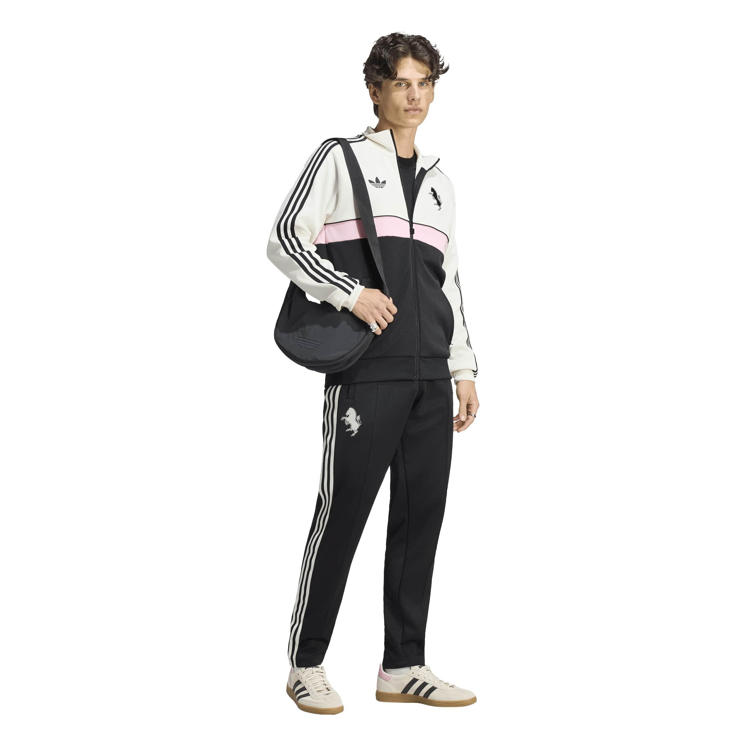 Blanc/Noir - adidas - Juventus Originals Tracksuit Top Mens - 6