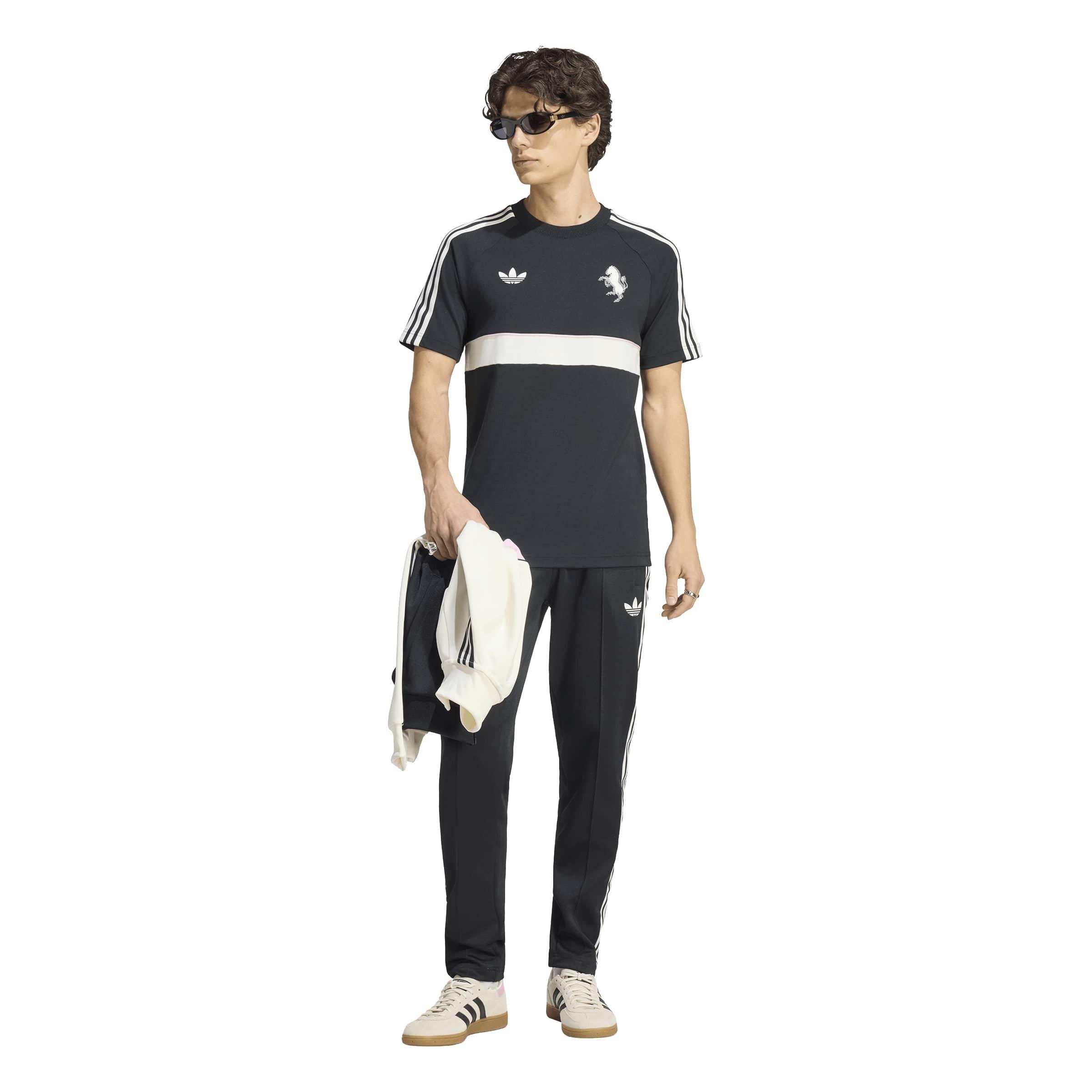 Zwart/Wit - adidas - Men's OG Juventus Fan Edition Cotton Short-Sleeve Slim-Fit T-Shirt - 6