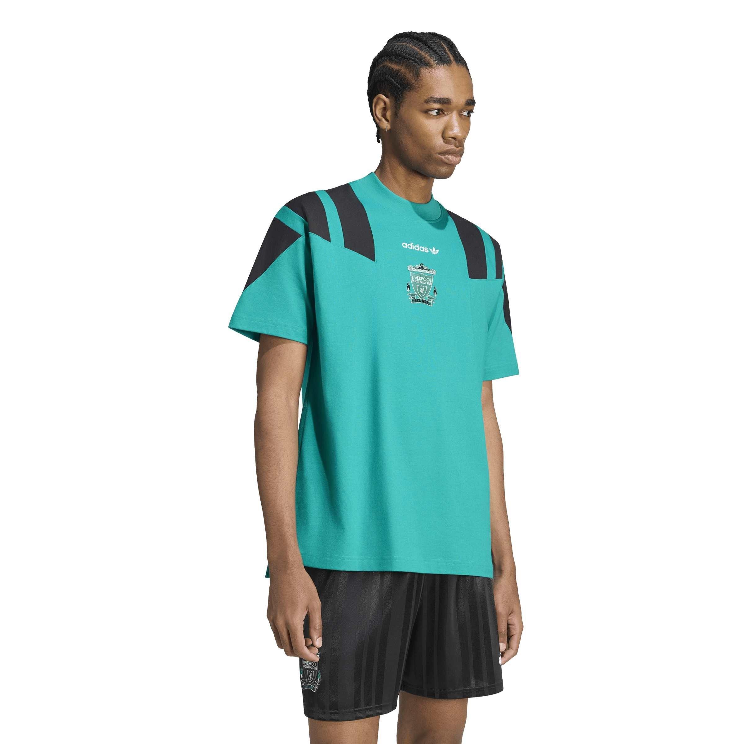 Verde/Rosso - adidas - Liverpool EQT T-Shirt Mens - 2