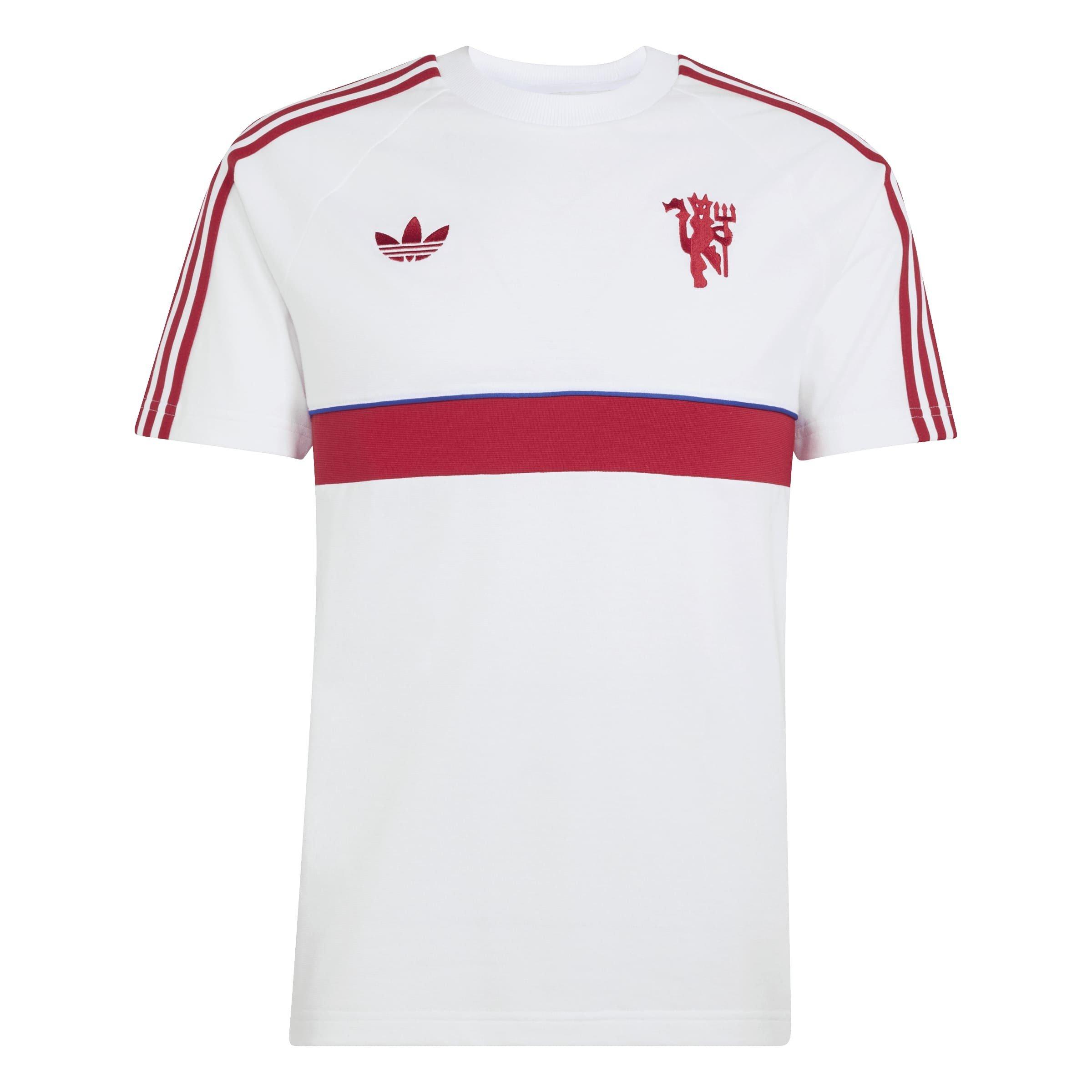 Bianco/Rosso - adidas - Manchester United Originals T-Shirt Mens - 1